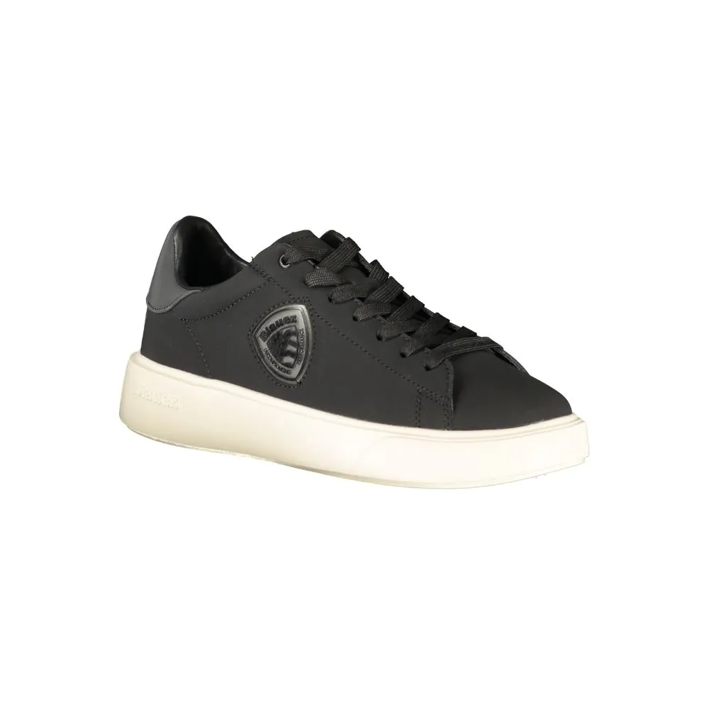 Blauer Black Leather Men Sneaker sold by Siebentaschen product image thumbnail 2