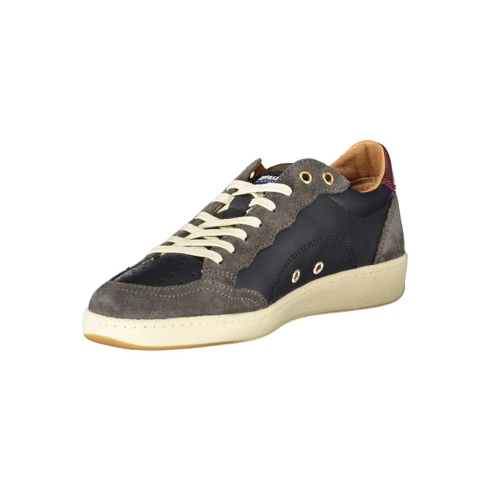 Blauer Blue Leather Men Sneaker sold by Siebentaschen product image thumbnail 3