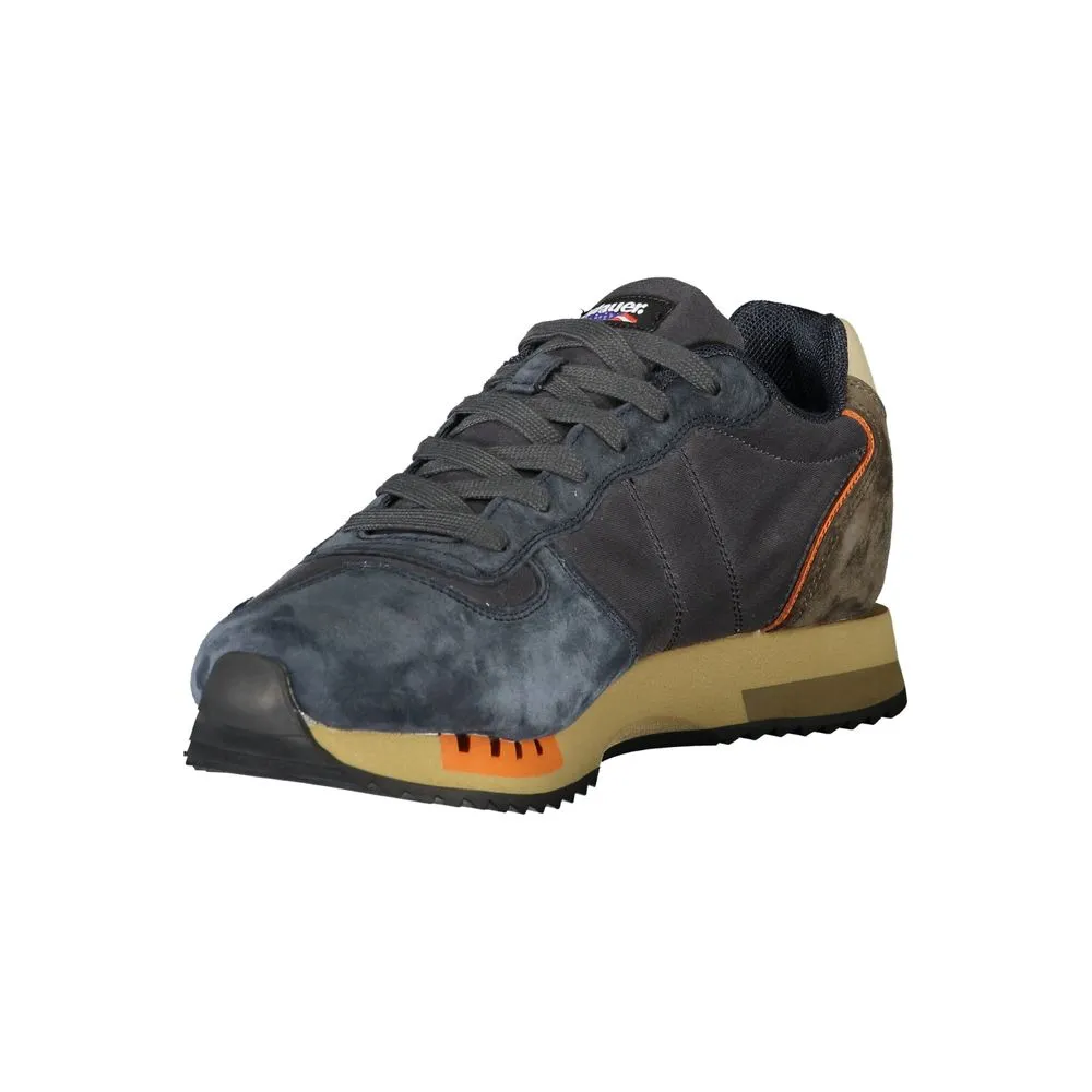 Blauer Blue Leather Men Sneaker sold by Siebentaschen product image thumbnail 3
