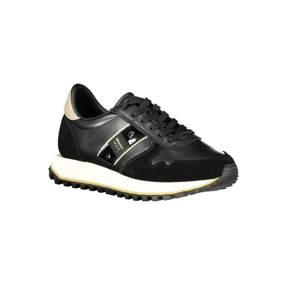 Blauer Black Leather Women Sneaker sold by Siebentaschen product image thumbnail 2