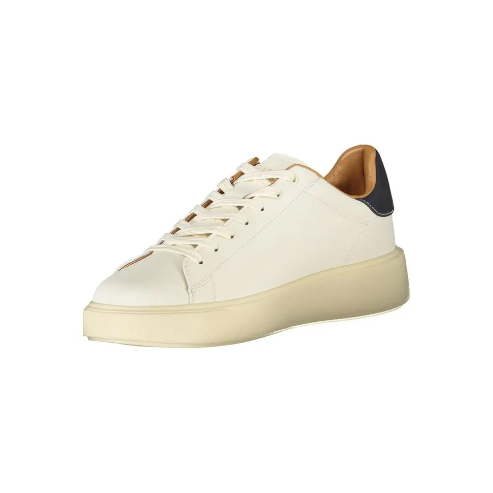Blauer White Leather Men Sneaker sold by Siebentaschen product image thumbnail 3