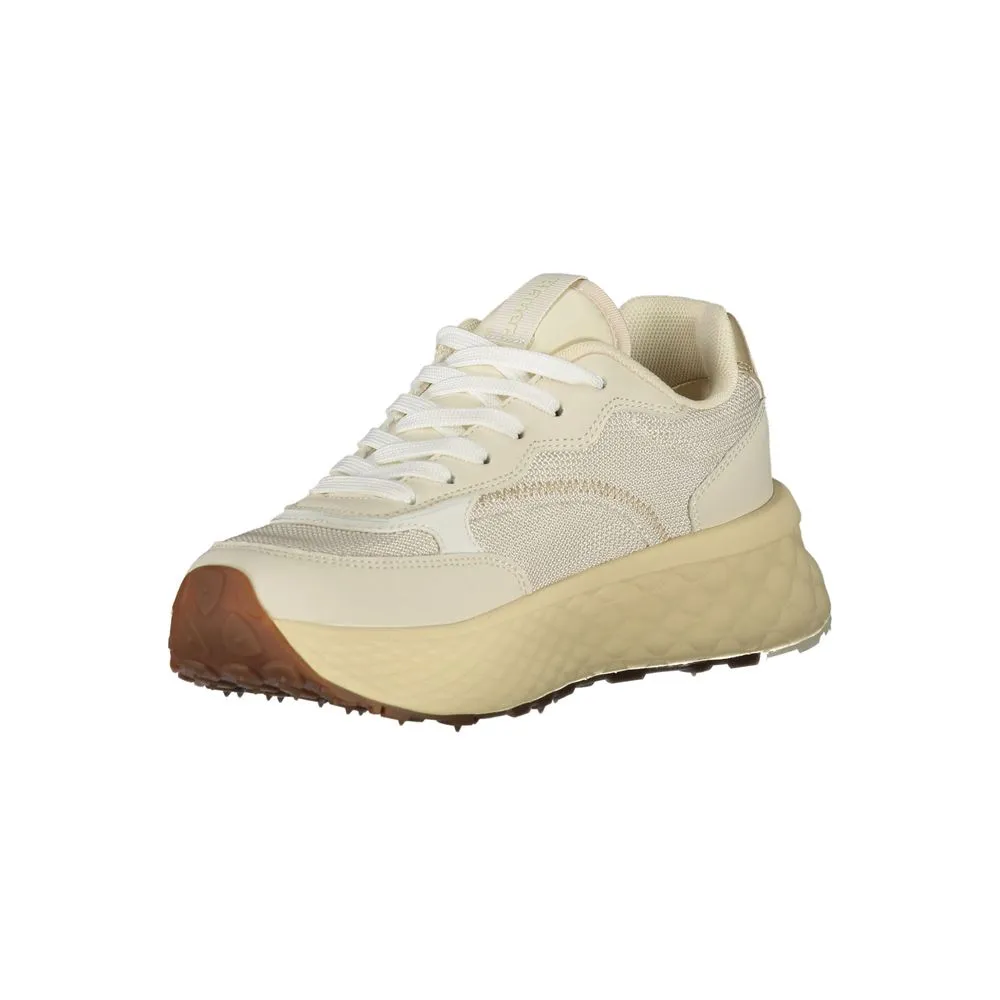 Blauer Beige Leather Women Sneaker sold by Siebentaschen product image thumbnail 3