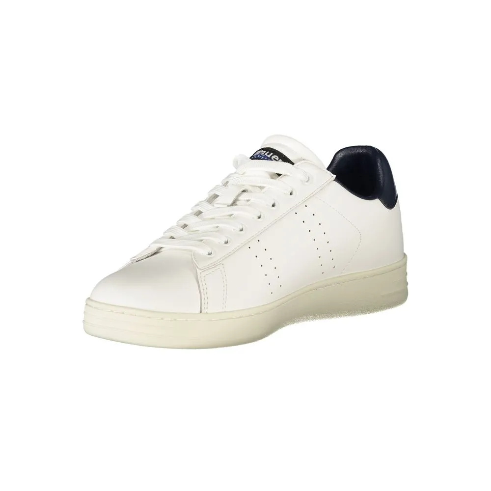 Blauer White Leather Men Sneaker sold by Siebentaschen product image thumbnail 3