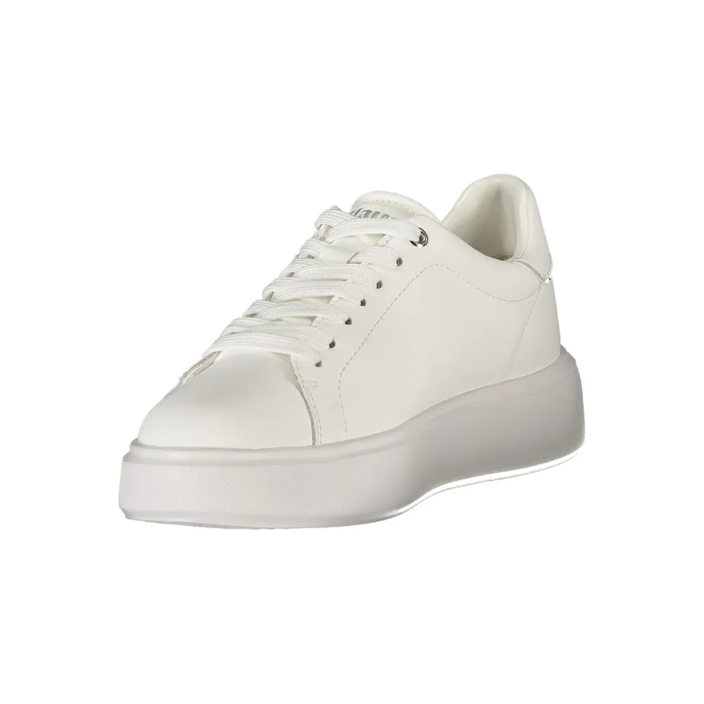 Blauer White Leather Women Sneaker sold by Siebentaschen product image thumbnail 3