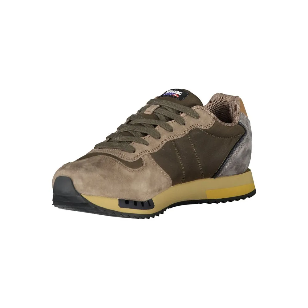 Blauer Green Leather Men Sneaker sold by Siebentaschen product image thumbnail 3