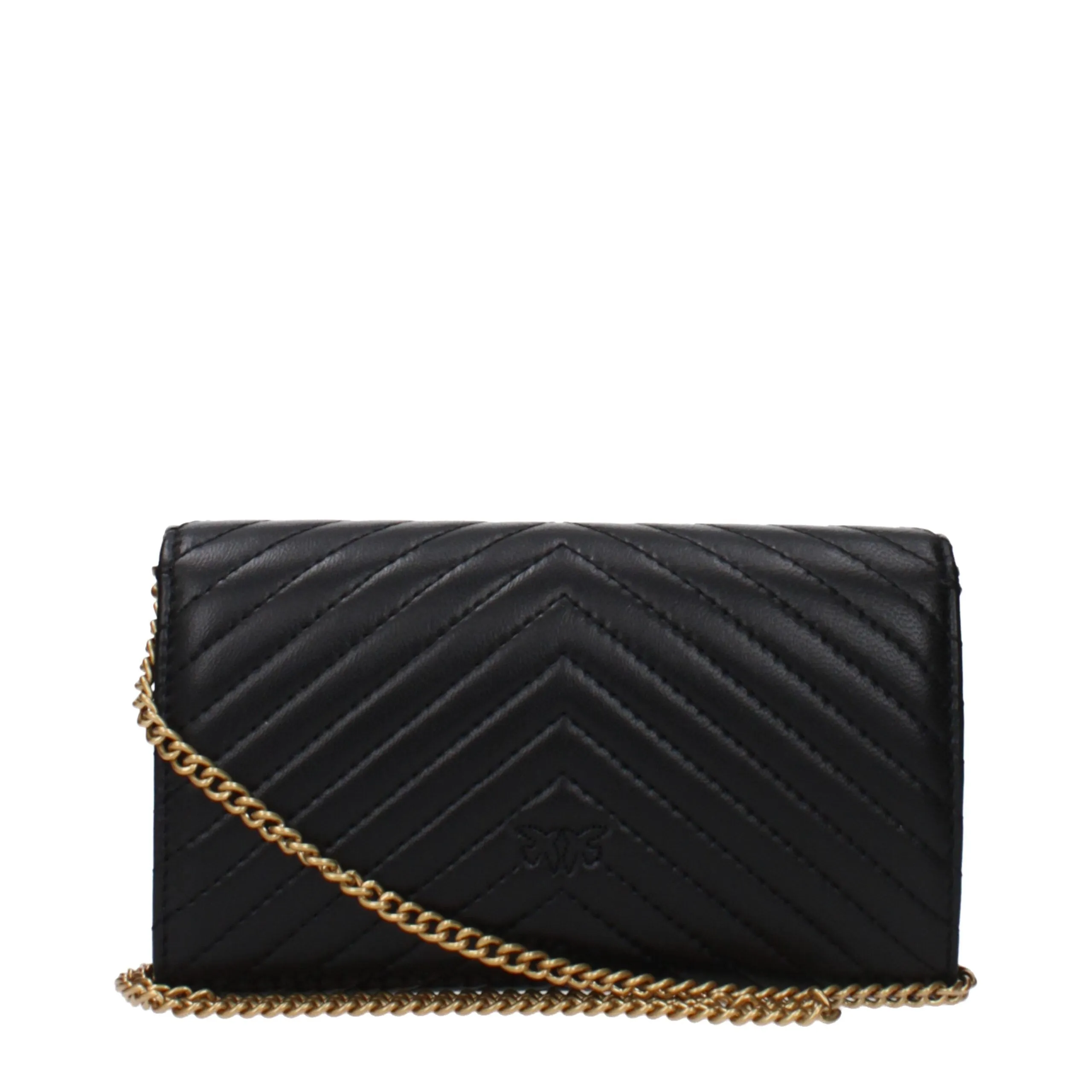 PINKO Black Leather Clutch Bag sold by Siebentaschen product image thumbnail 3