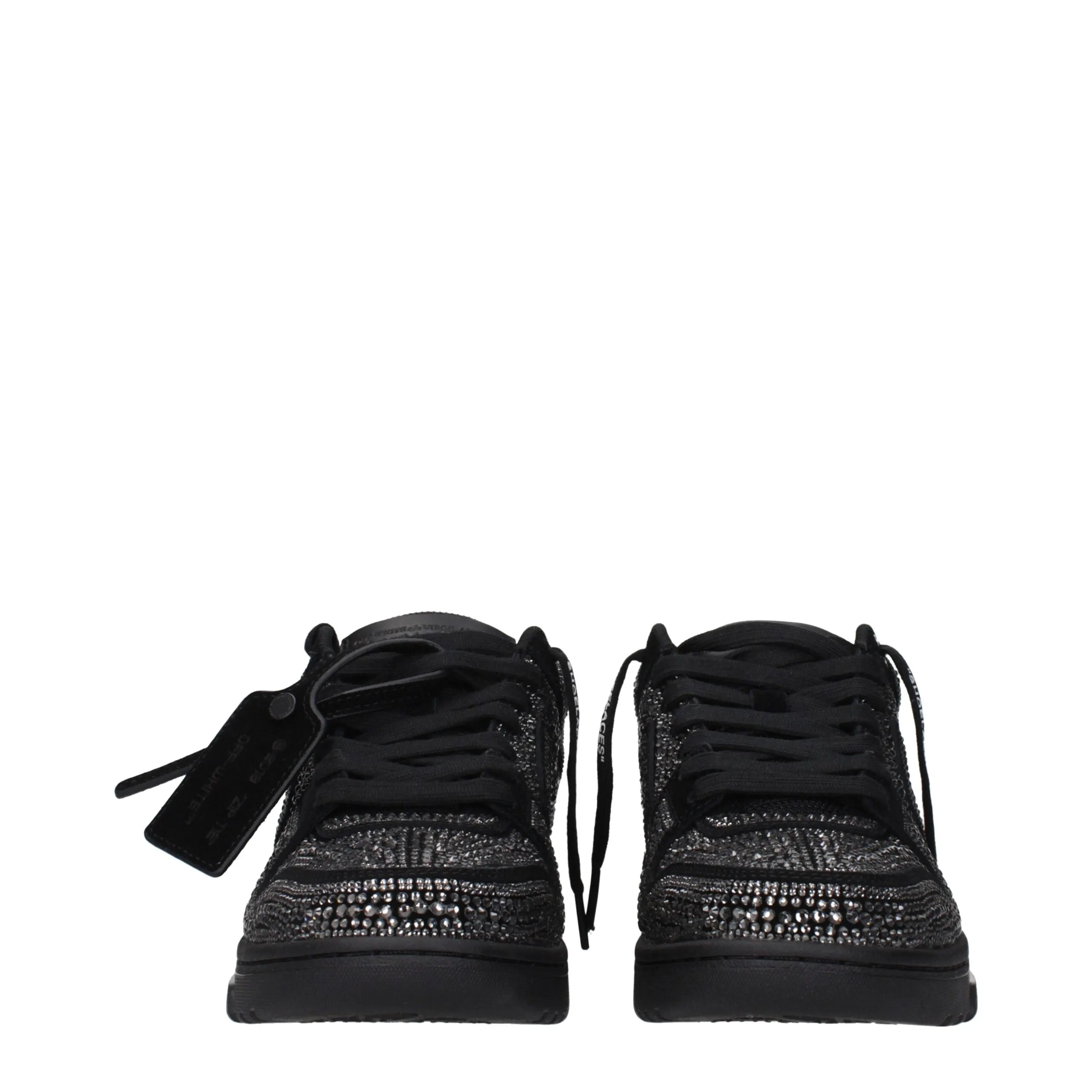 Off-White Black Leather Sneakers sold by Siebentaschen product image thumbnail 3