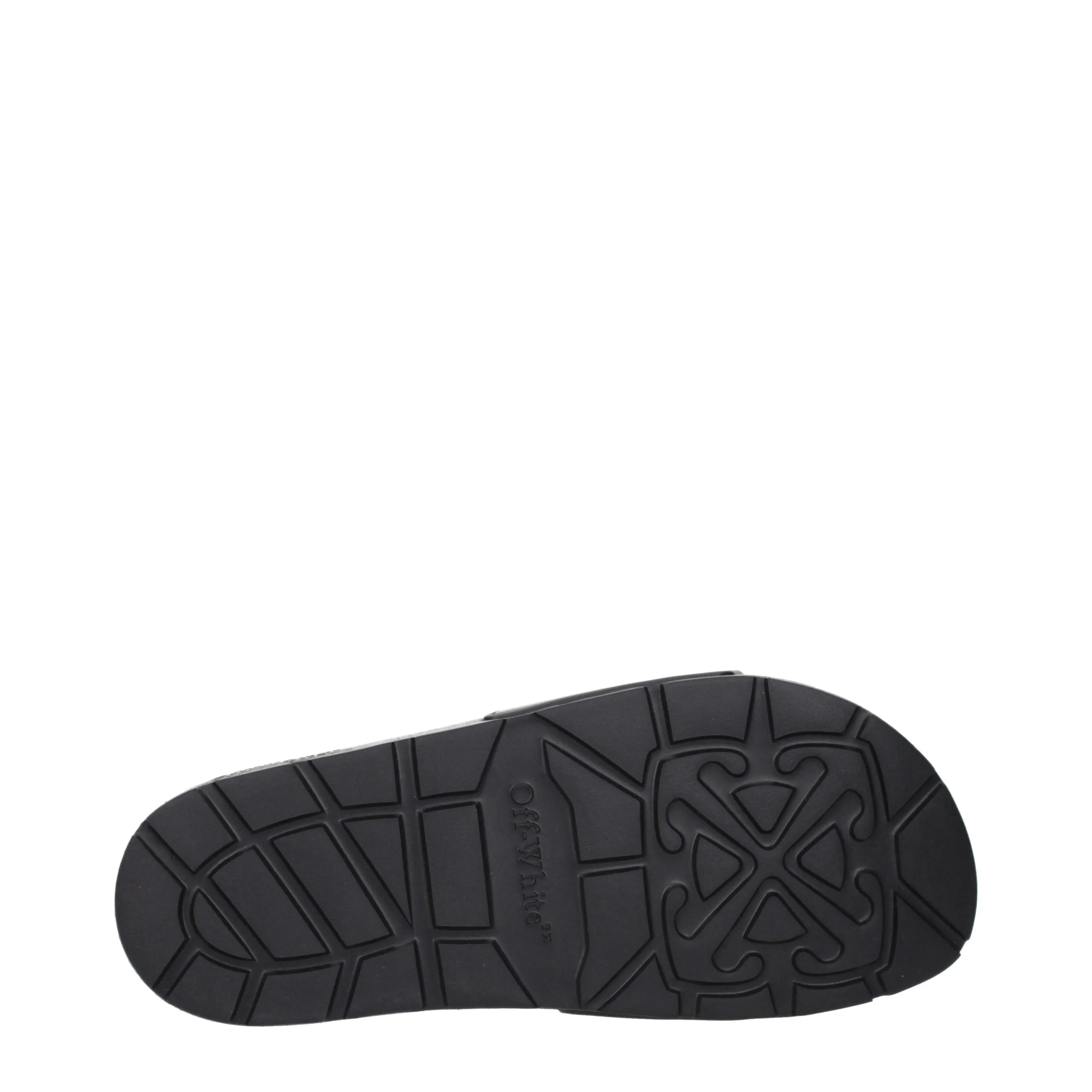 Off-White Black Cotton Slippers sold by Siebentaschen product image thumbnail 5