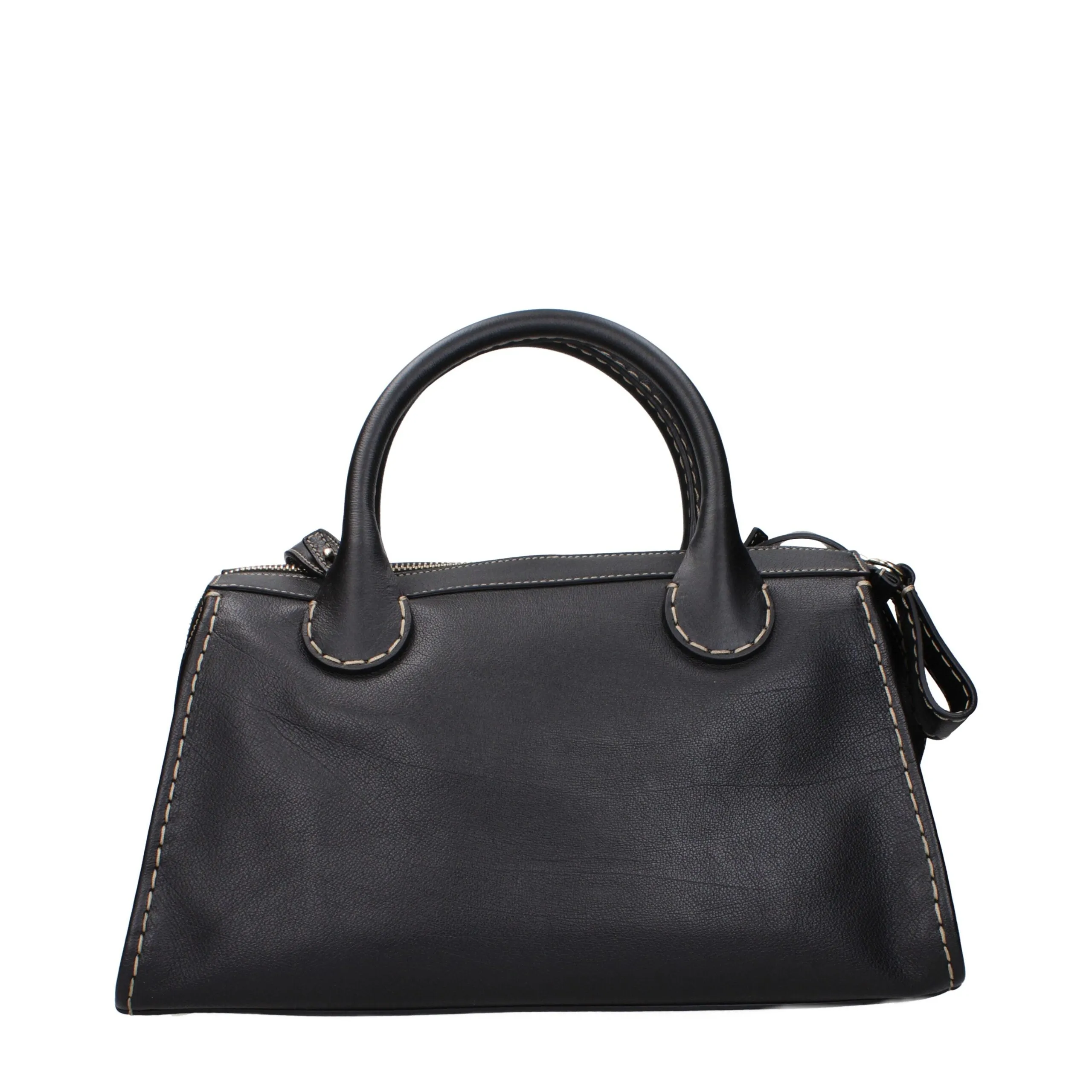 Chloé Black Leather Handbag sold by Siebentaschen product image thumbnail 2