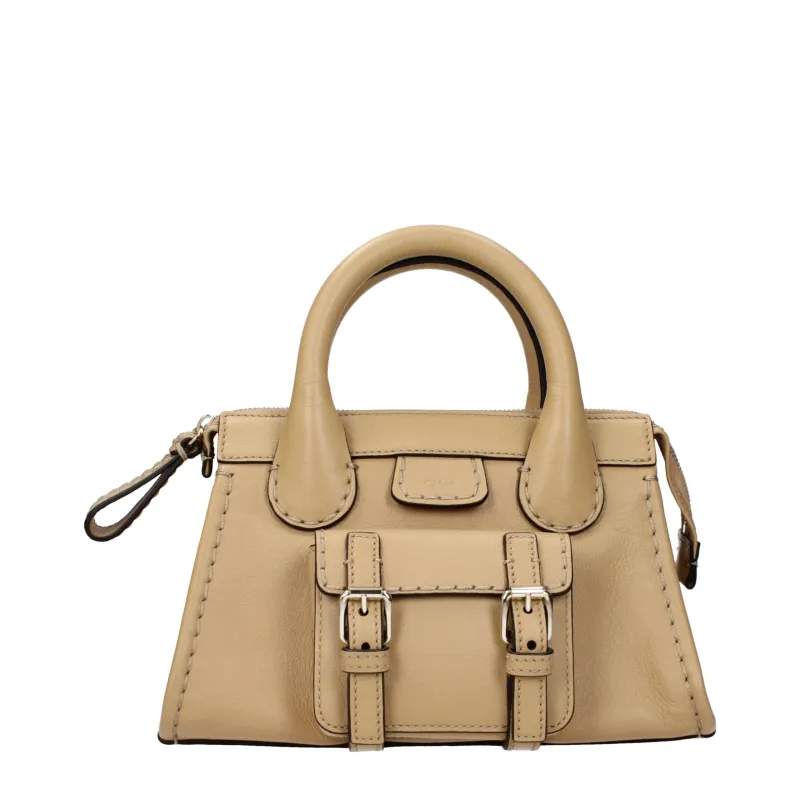 Chloé Beige Leather Handbag sold by Siebentaschen
