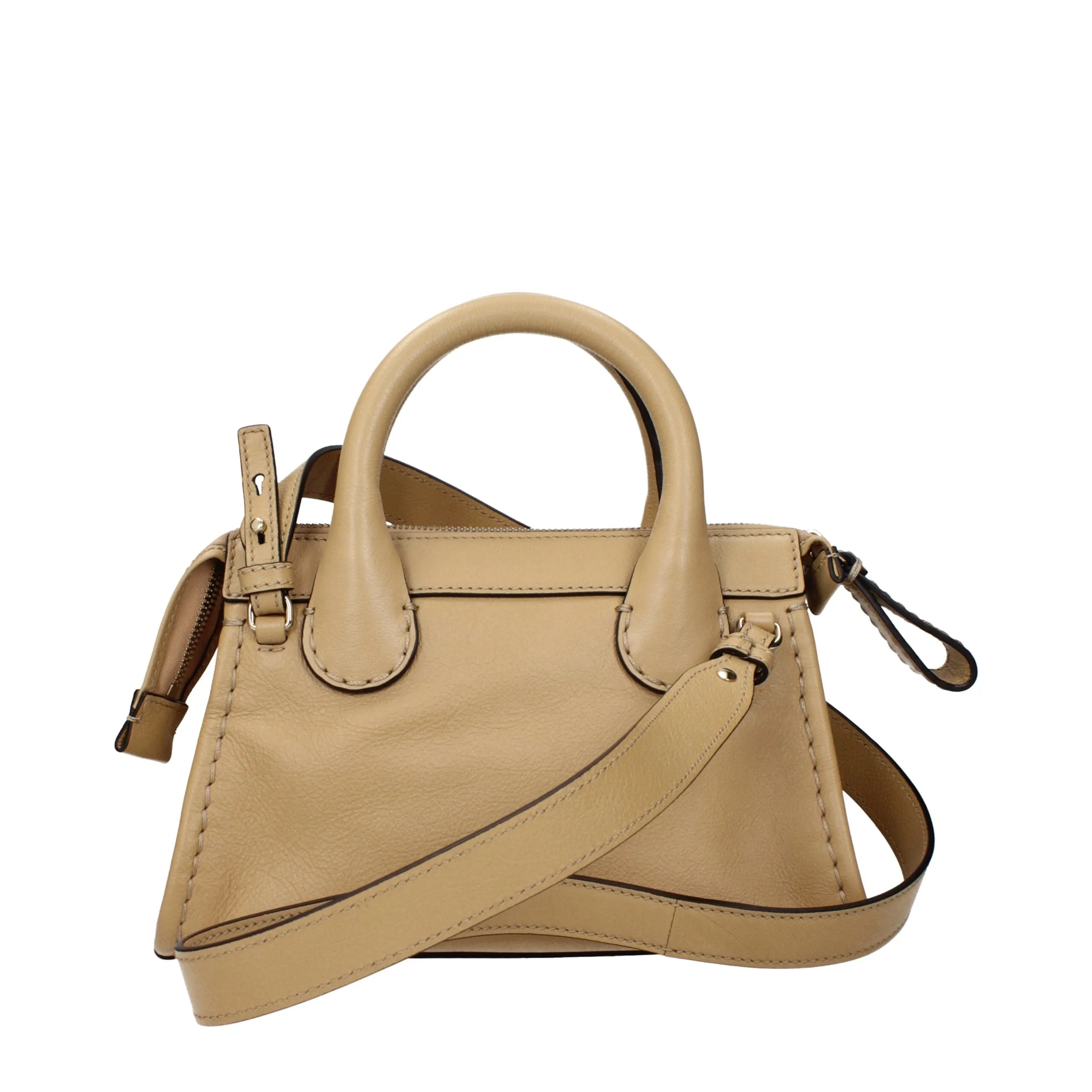 Chloé Beige Leather Handbag sold by Siebentaschen product image thumbnail 3