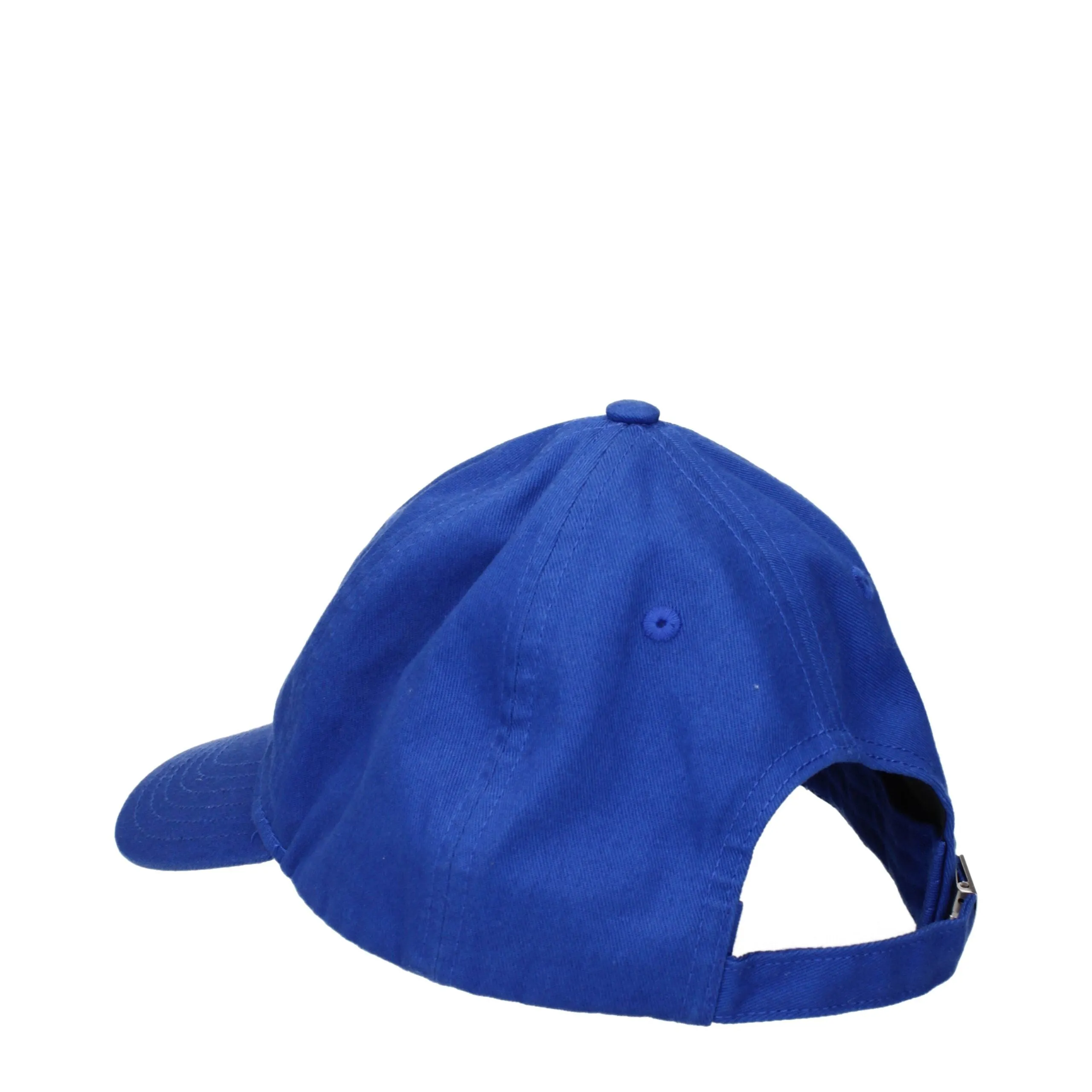Marcelo Burlon Blue Cotton Cap (Baseball Hat) sold by Siebentaschen product image thumbnail 2