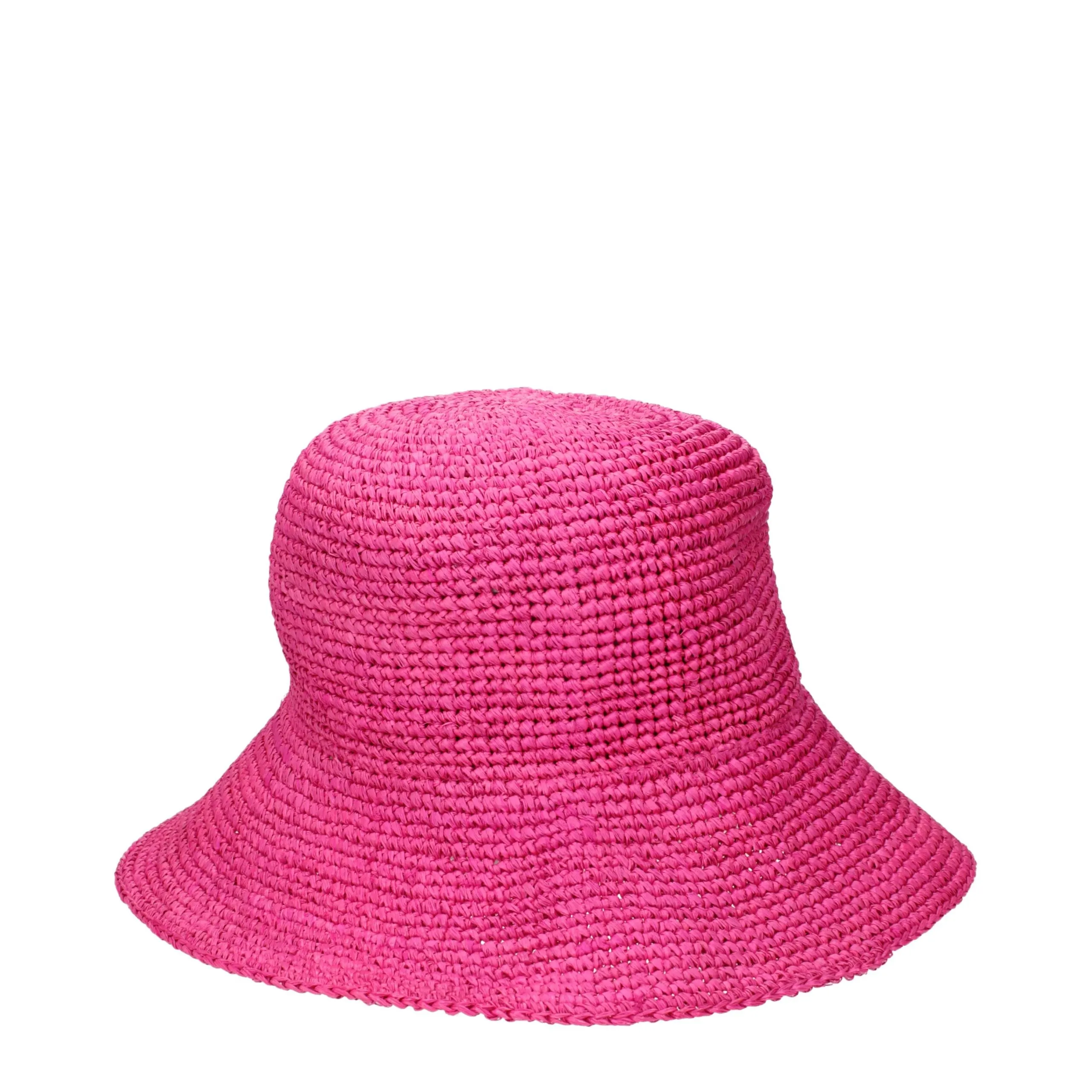 Max Mara Pink Raffia Bucket Hat sold by Siebentaschen product image thumbnail 2