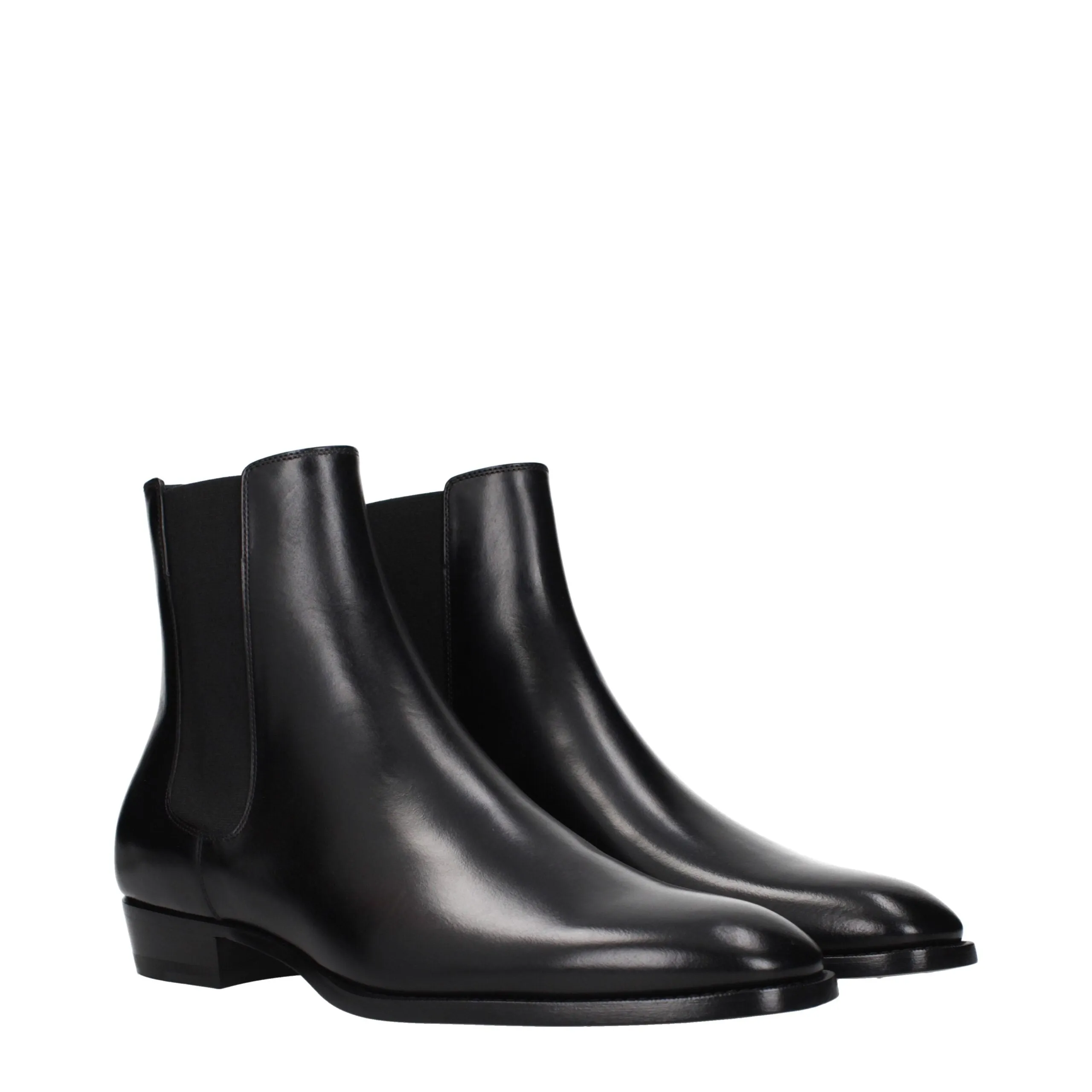 Celine Black Leather Ankle Boots sold by Siebentaschen product image thumbnail 2