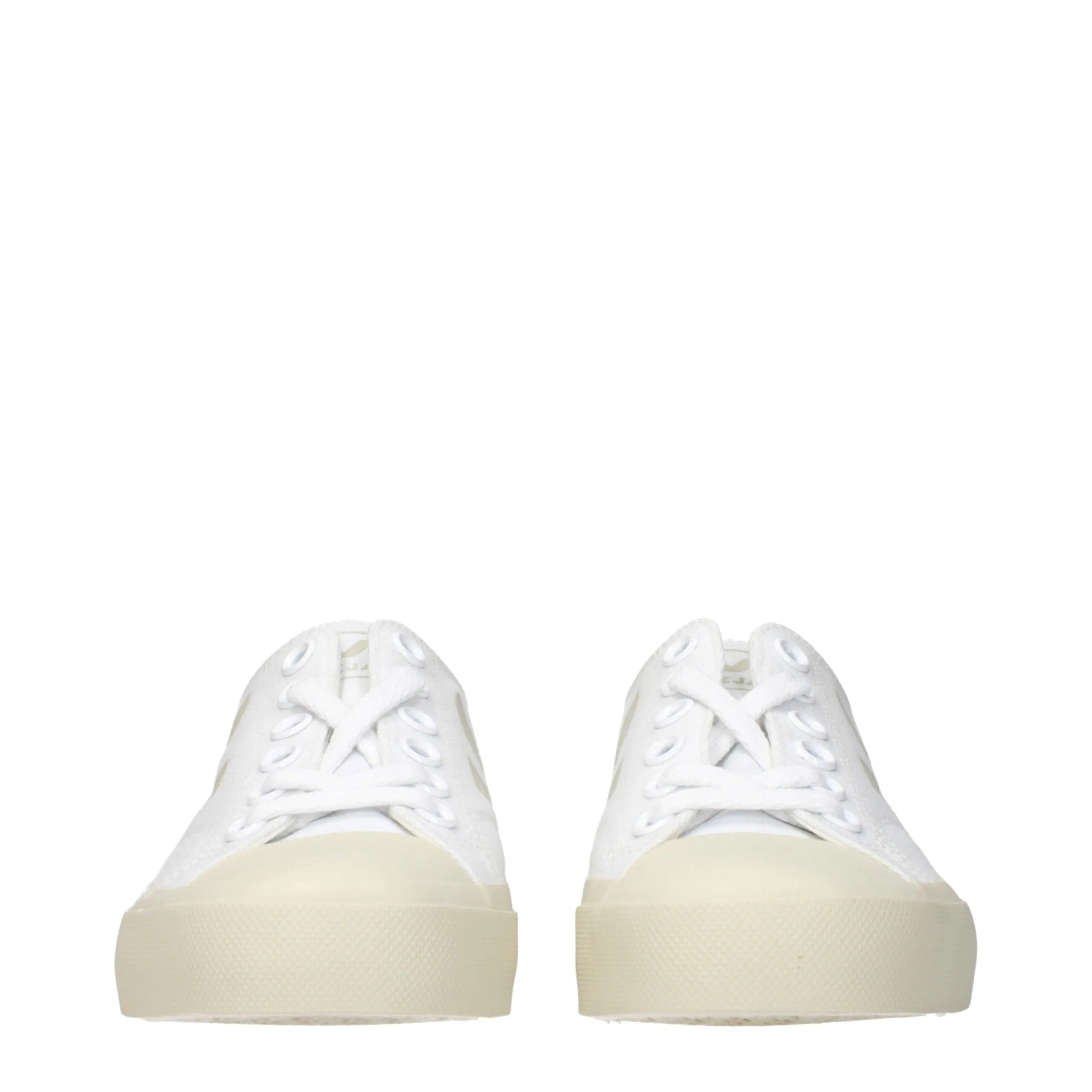 Veja White Fabric Low Top Sneakers sold by Siebentaschen product image thumbnail 3