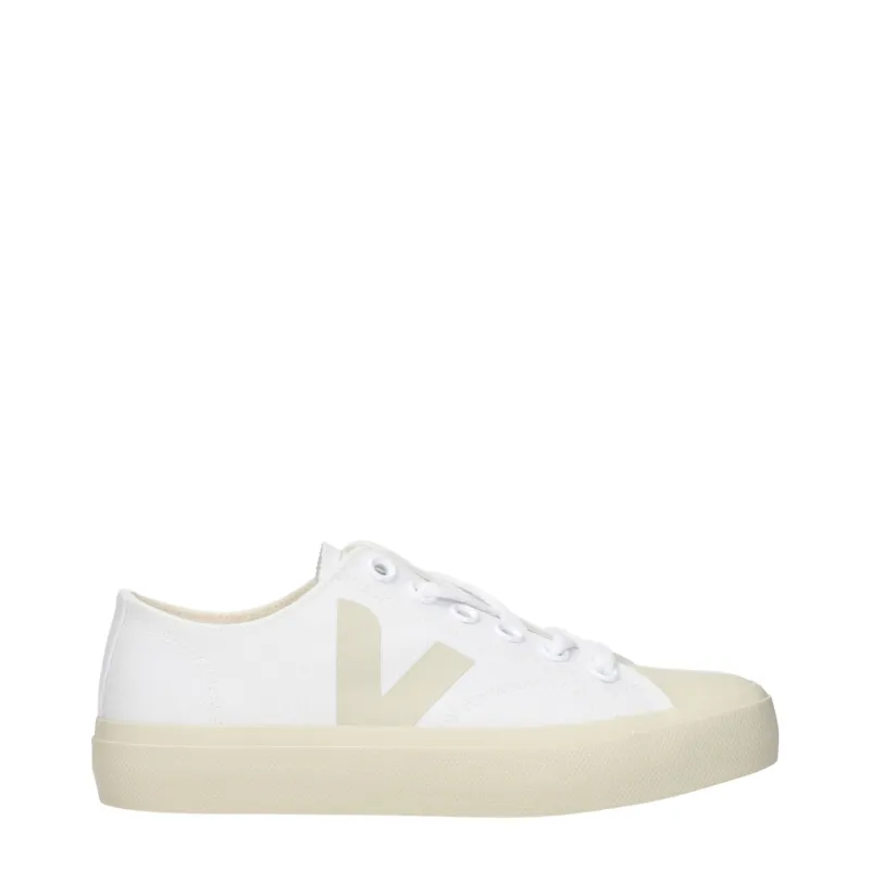 Veja White Fabric Low Top Sneakers sold by Siebentaschen