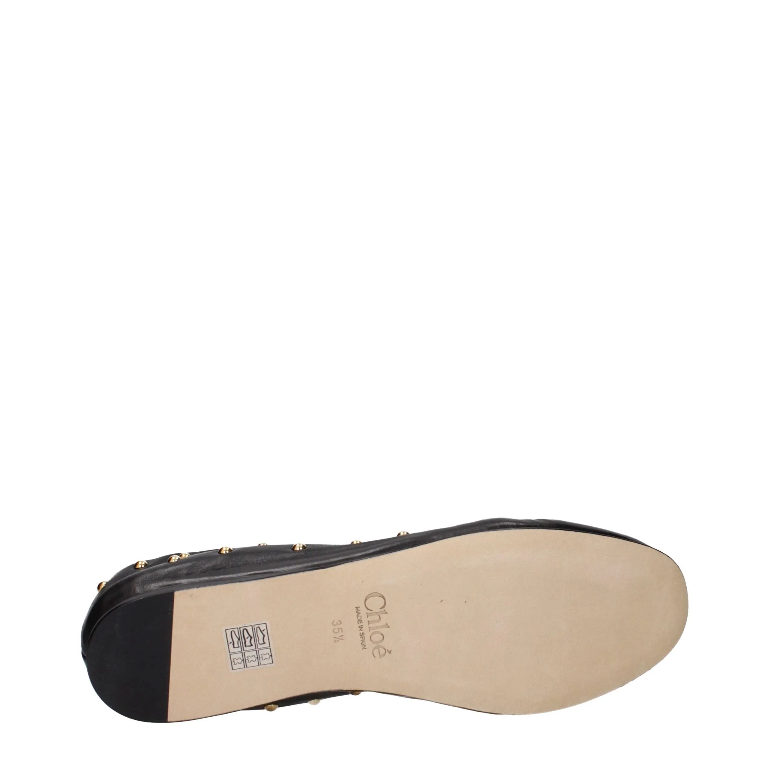 Chloé Black Leather Ballet Flats sold by Siebentaschen product image thumbnail 5