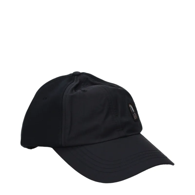 Parajumpers Black Cotton Cap (Baseball Hat) made by Parajumpers