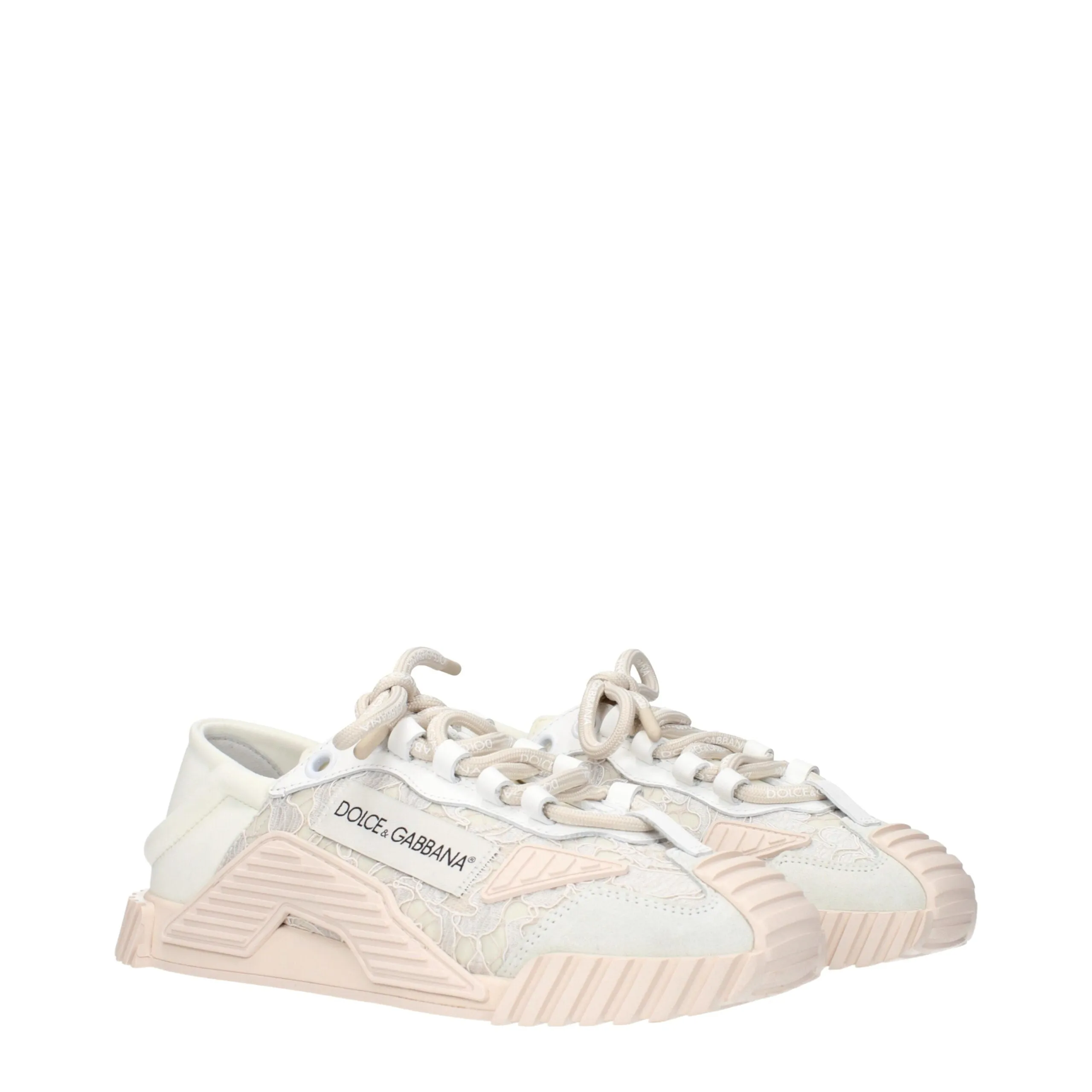 Dolce & Gabbana Gray Fabric Sneakers sold by Siebentaschen product image thumbnail 2