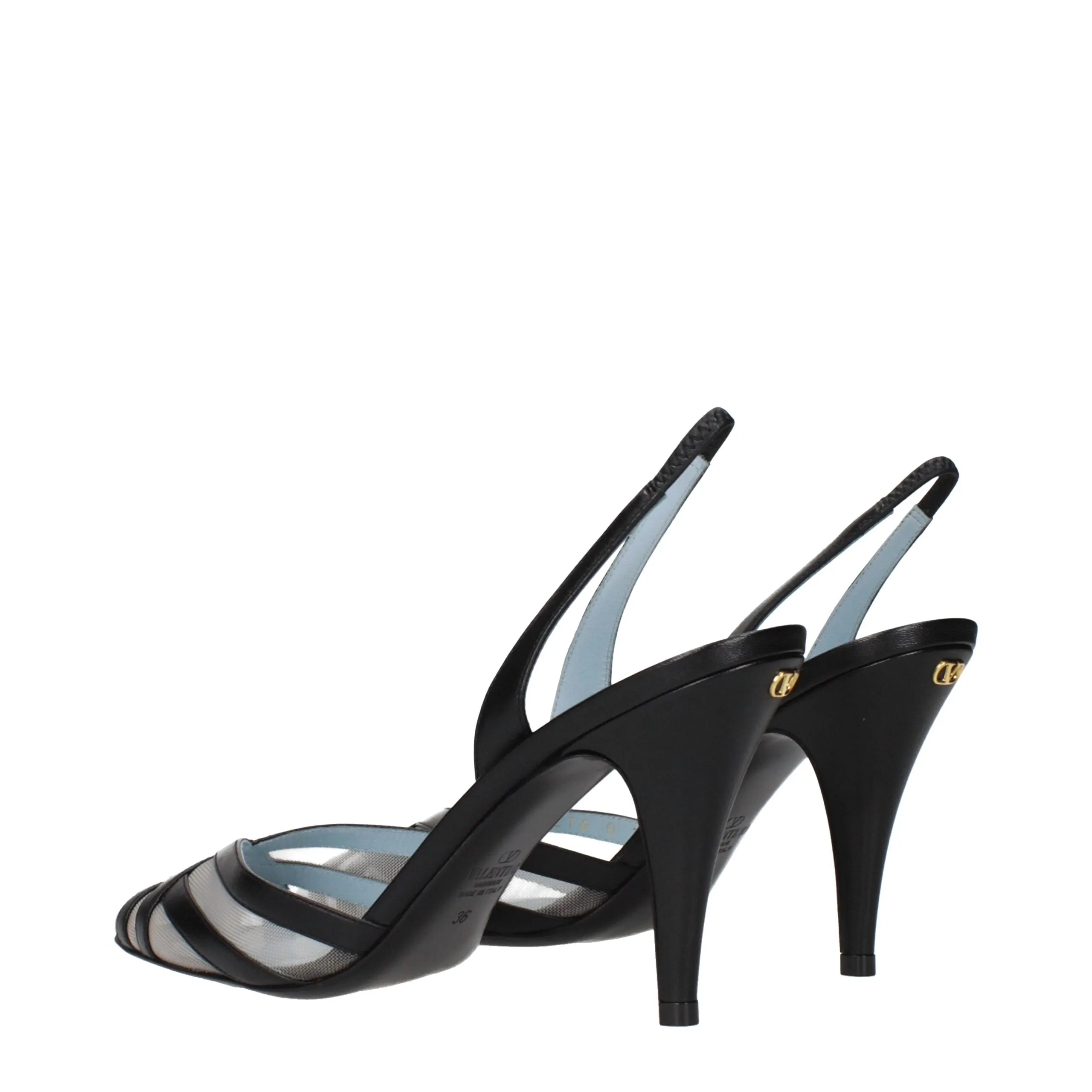 Valentino Garavani Black Leather Pumps sold by Siebentaschen product image thumbnail 4