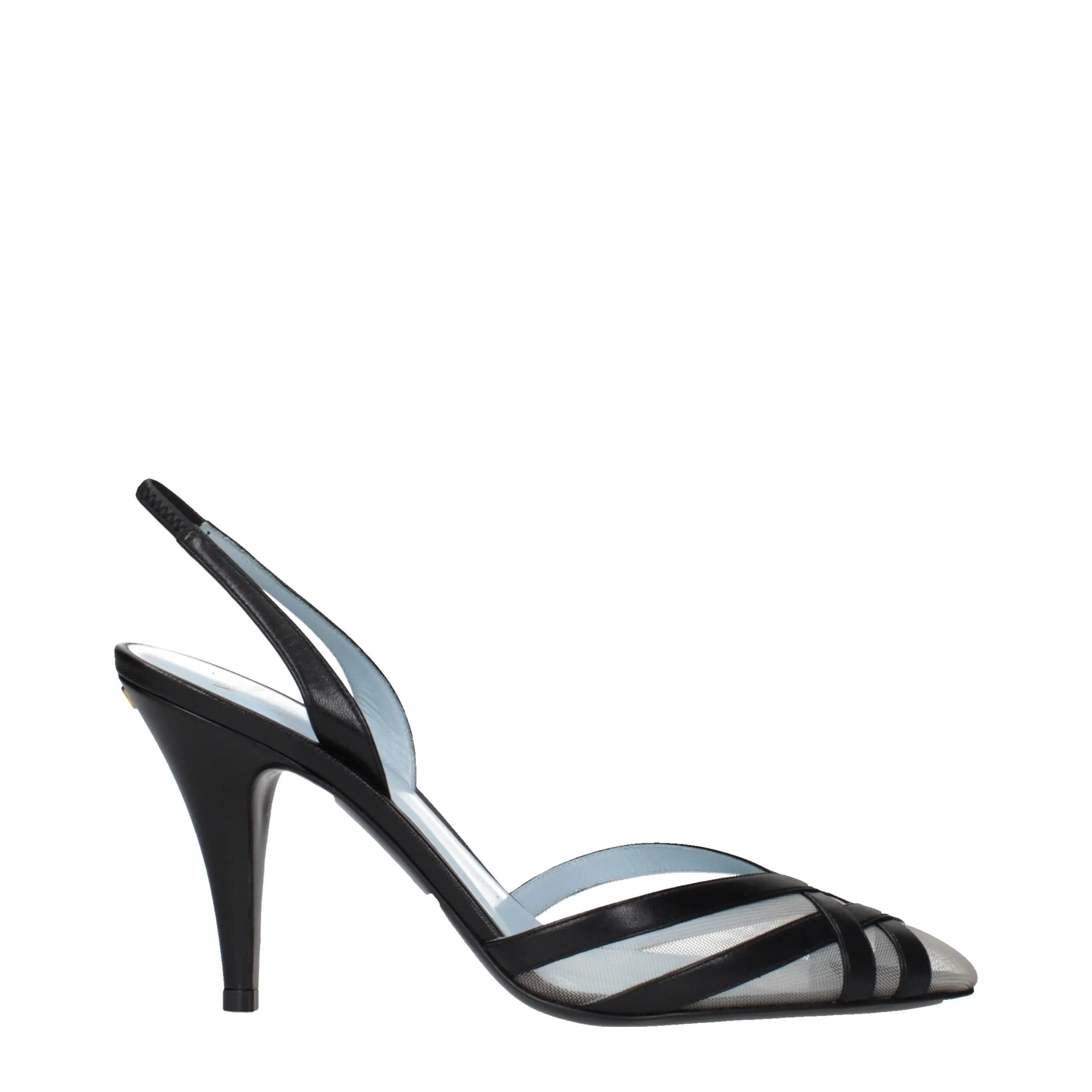 Valentino Garavani Black Leather Pumps sold by Siebentaschen