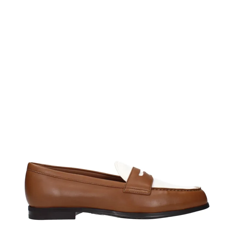Church's Brown Leather Slip-On Loafers sold by Siebentaschen