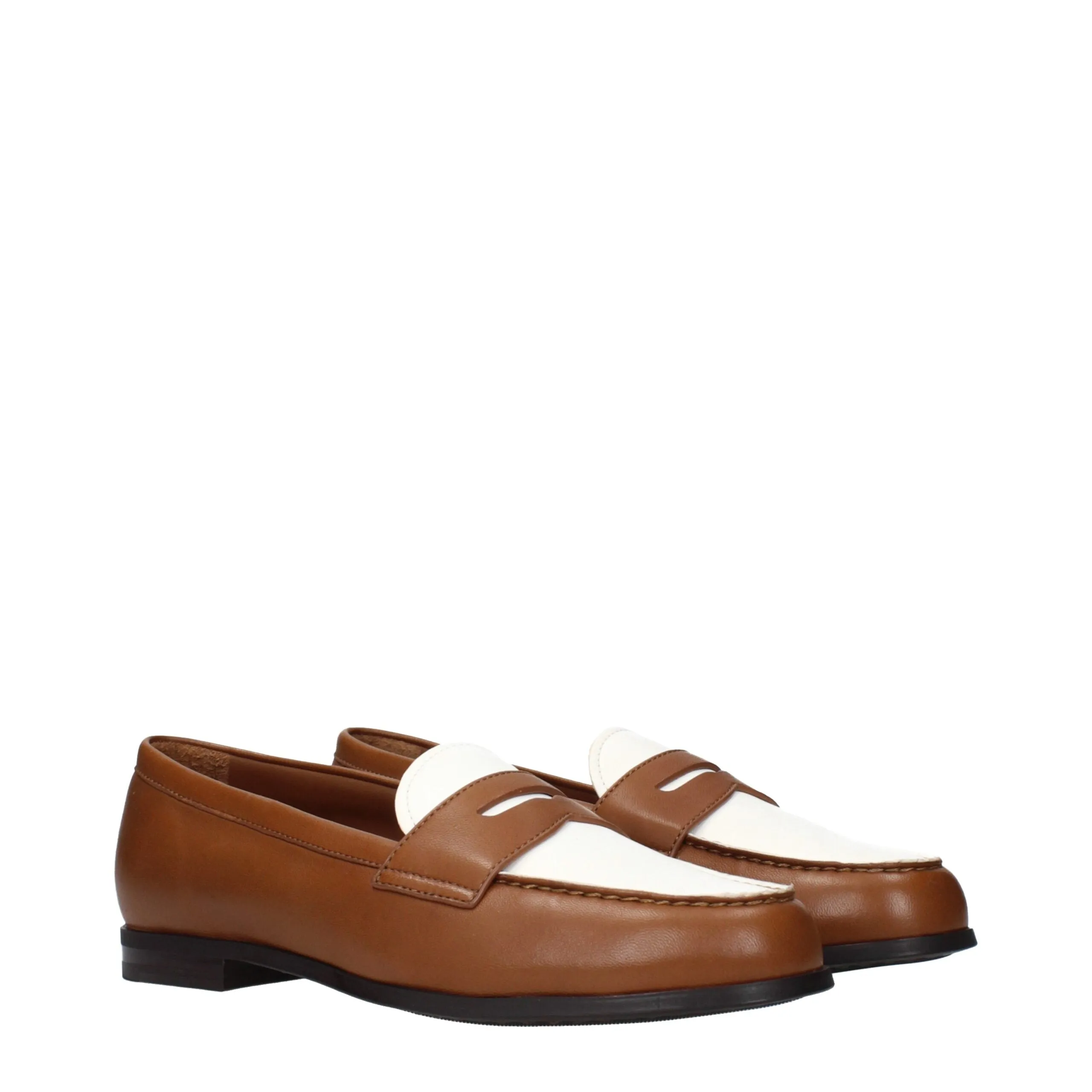 Church's Brown Leather Slip-On Loafers sold by Siebentaschen product image thumbnail 2