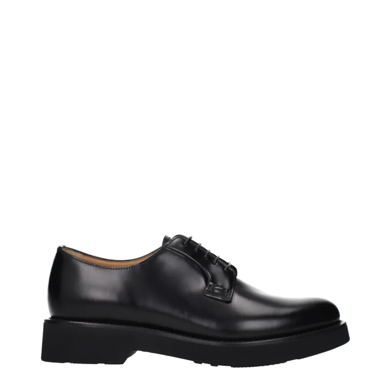 Church's Black Leather Oxfords And Derbies sold by Siebentaschen