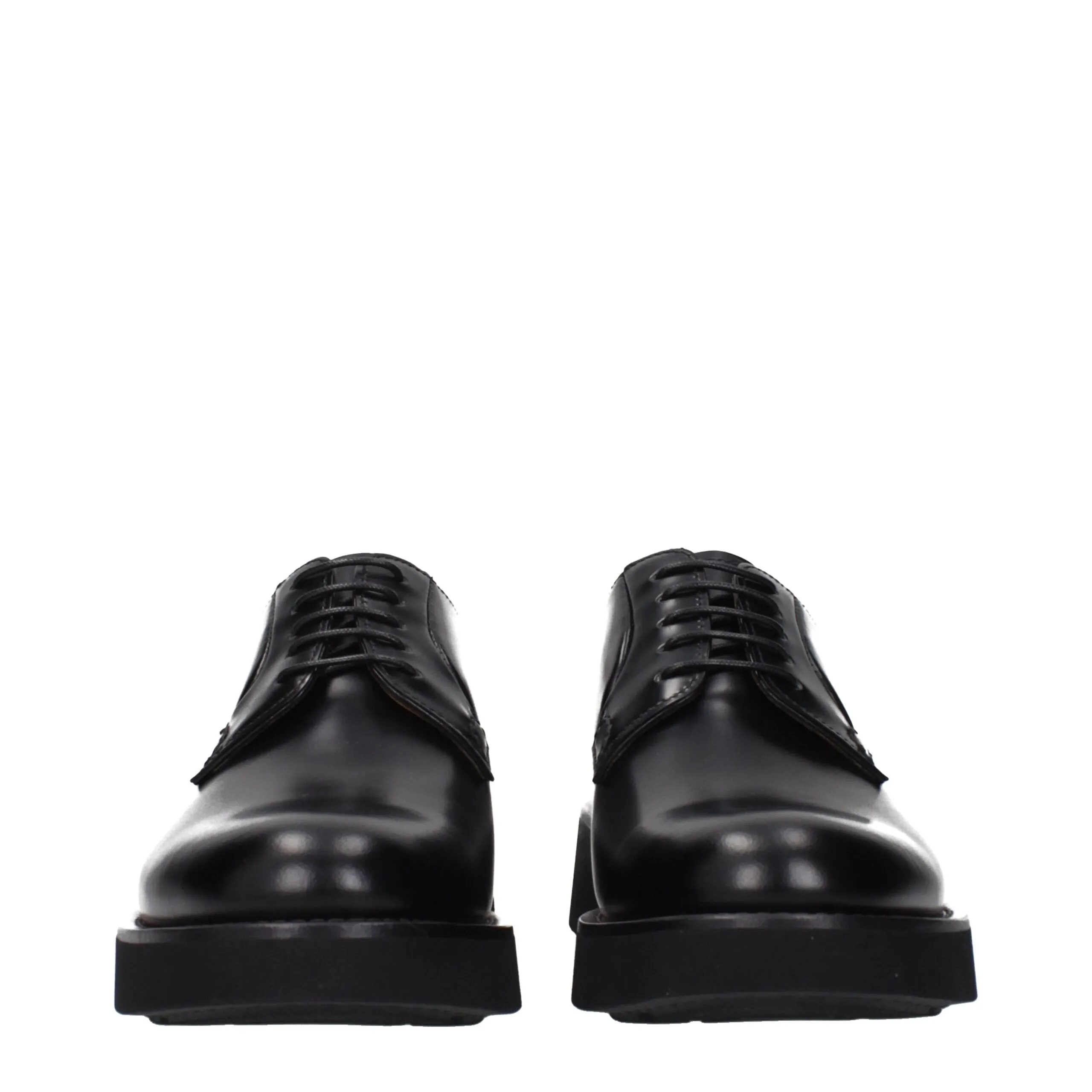 Church's Black Leather Oxfords And Derbies sold by Siebentaschen product image thumbnail 3