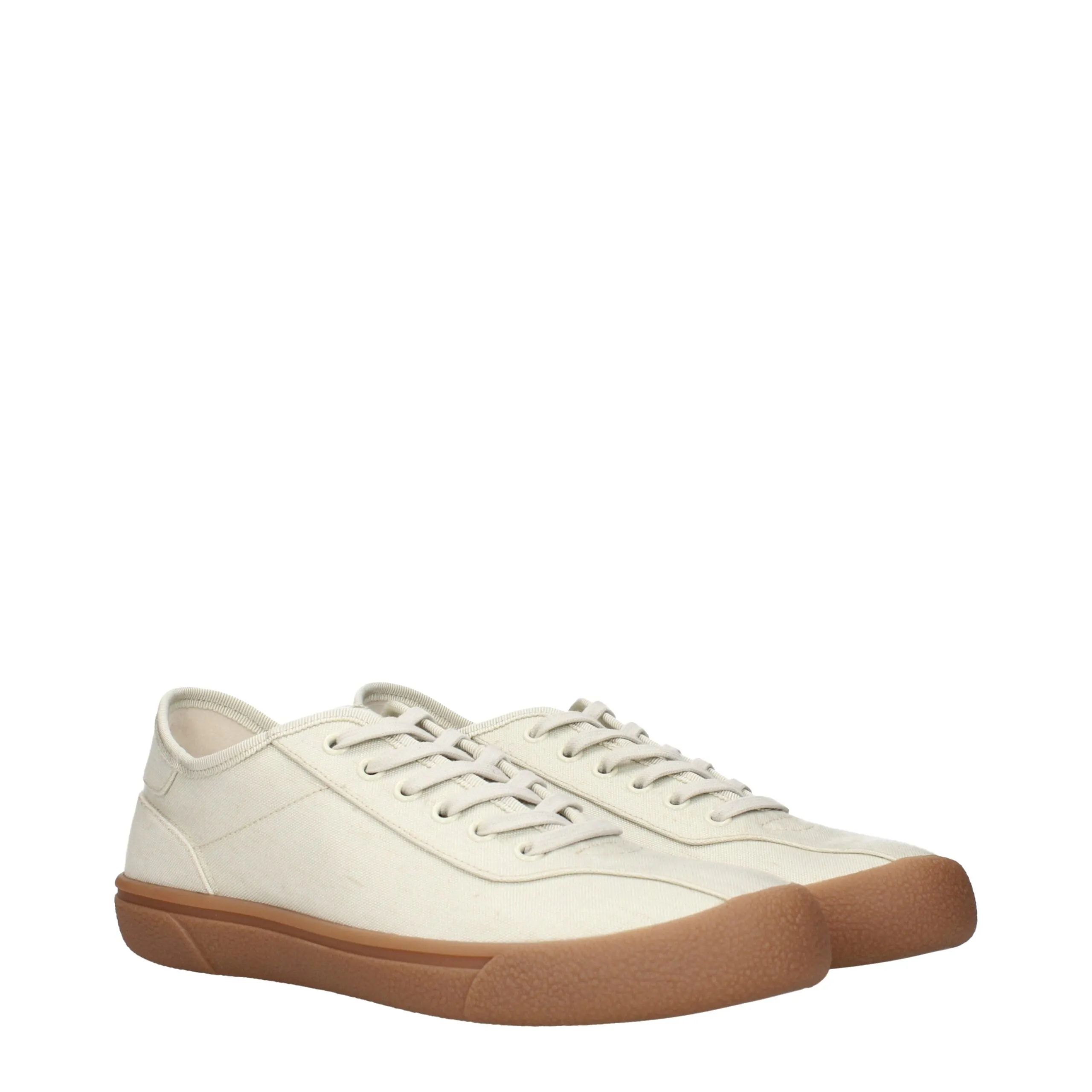 The Row Beige Fabric Sneakers sold by Siebentaschen product image thumbnail 2