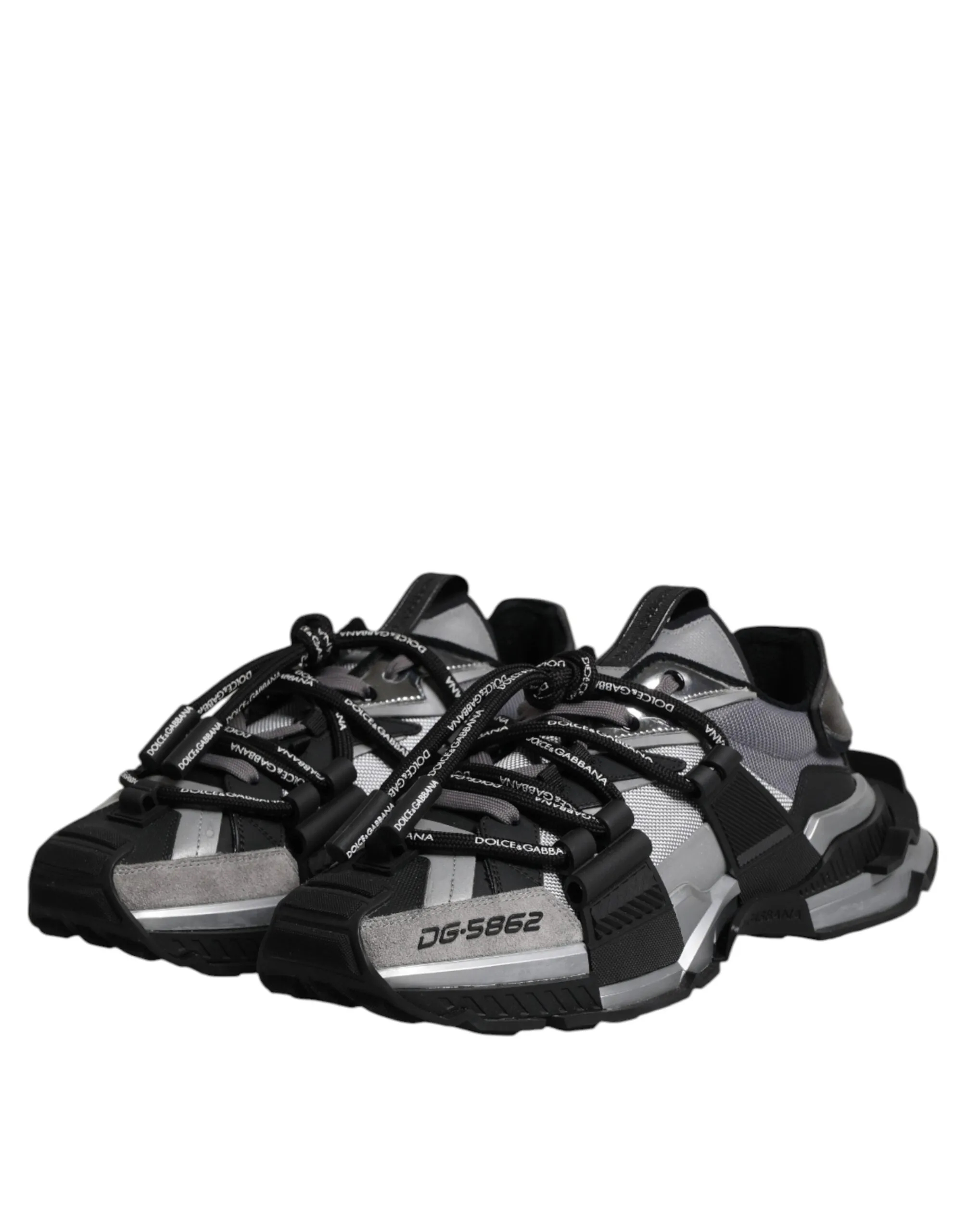 Dolce & Gabbana Multicolor Panelled Space Sneakers Shoes sold by Siebentaschen product image thumbnail 4