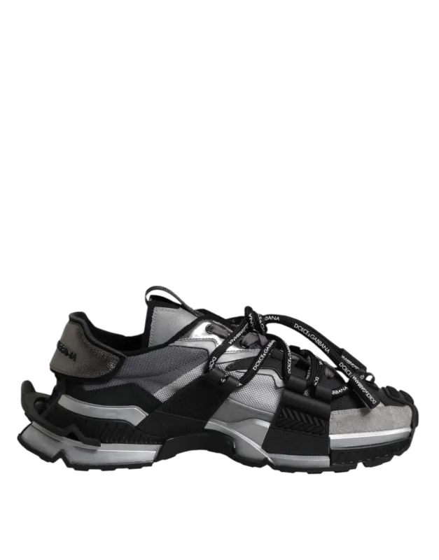 Dolce & Gabbana Multicolor Panelled Space Sneakers Shoes sold by Siebentaschen