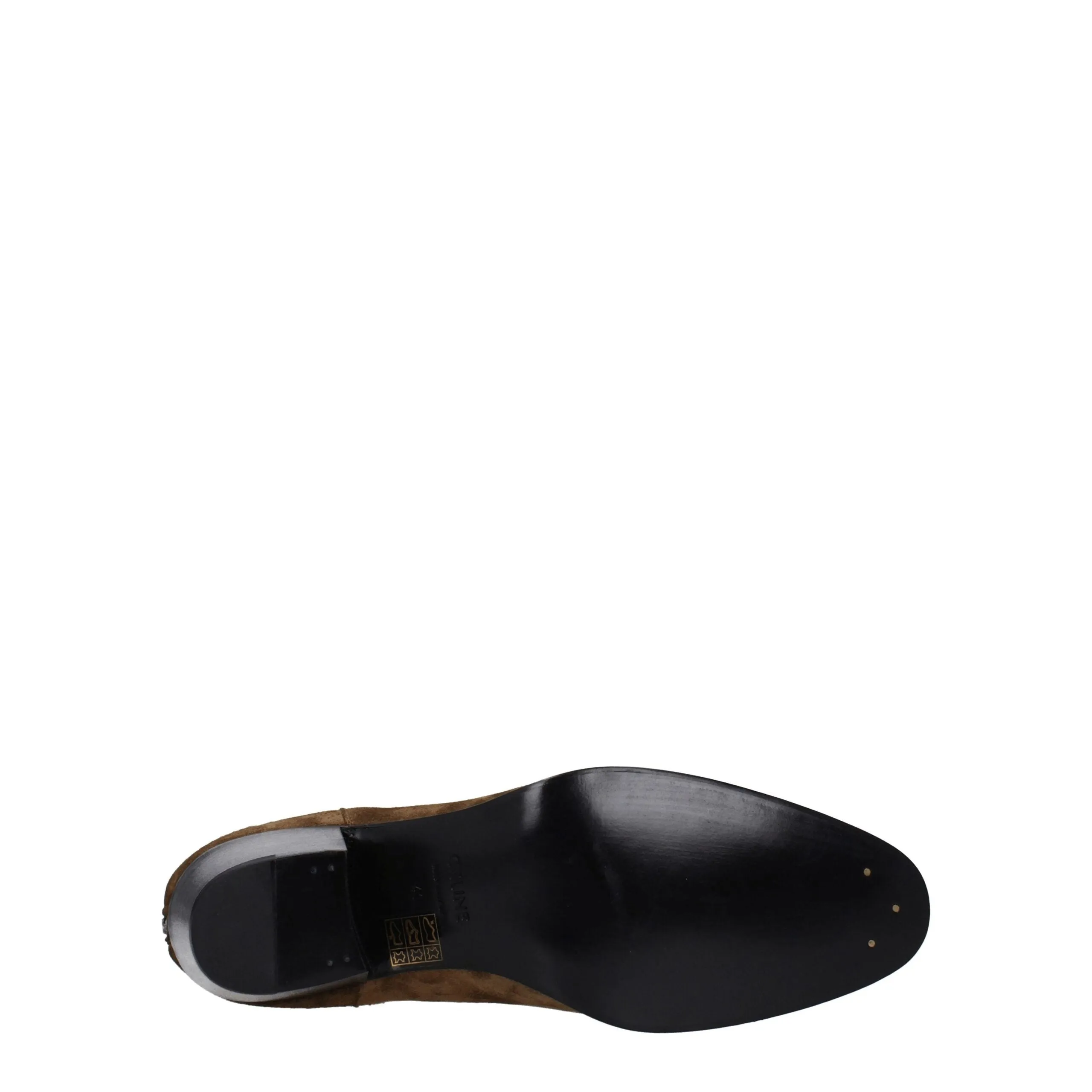 Celine Brown Leather Ankle Boots sold by Siebentaschen product image thumbnail 5