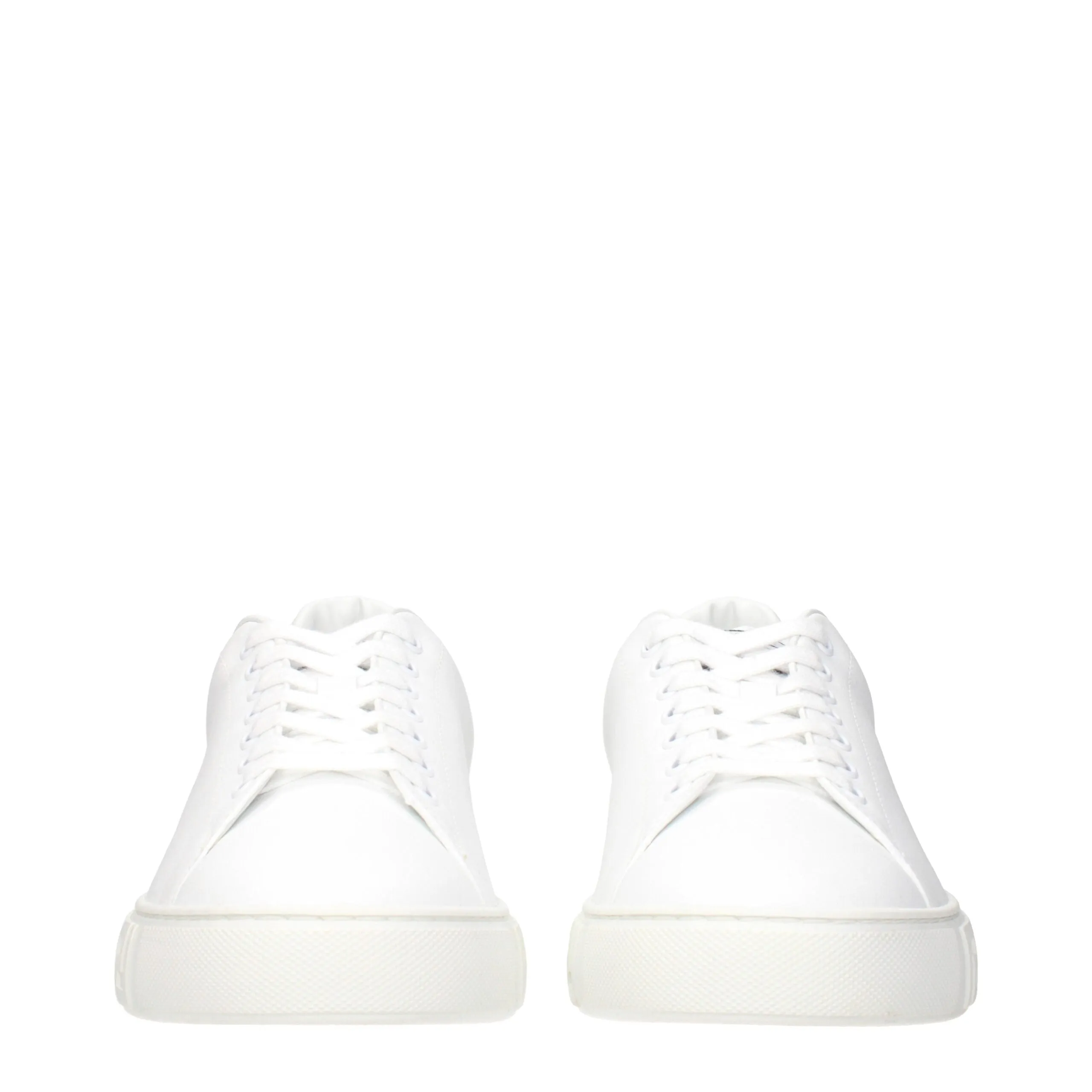 Versace White Leather Low Top Sneakers sold by Siebentaschen product image thumbnail 3