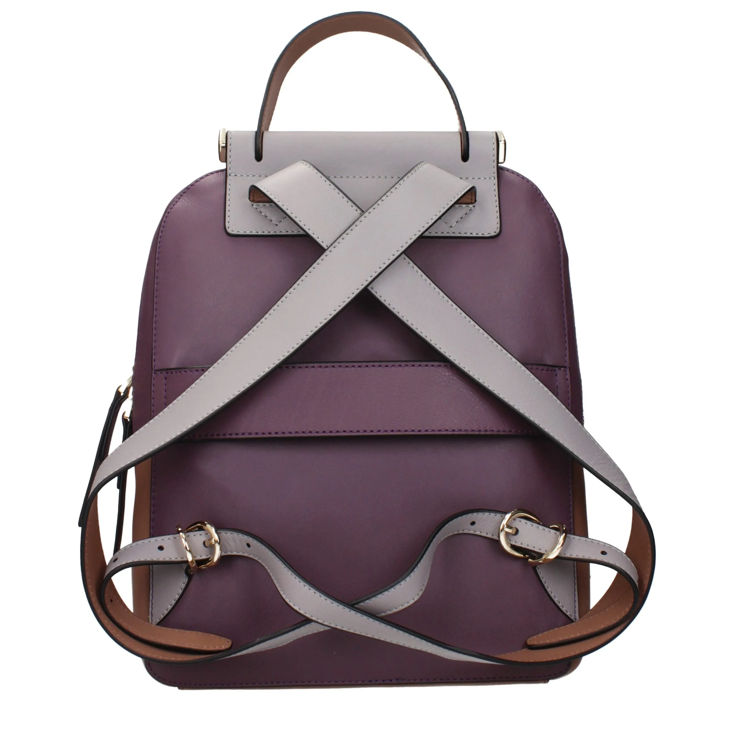 Piquadro Purple Leather Backpack sold by Siebentaschen product image thumbnail 3