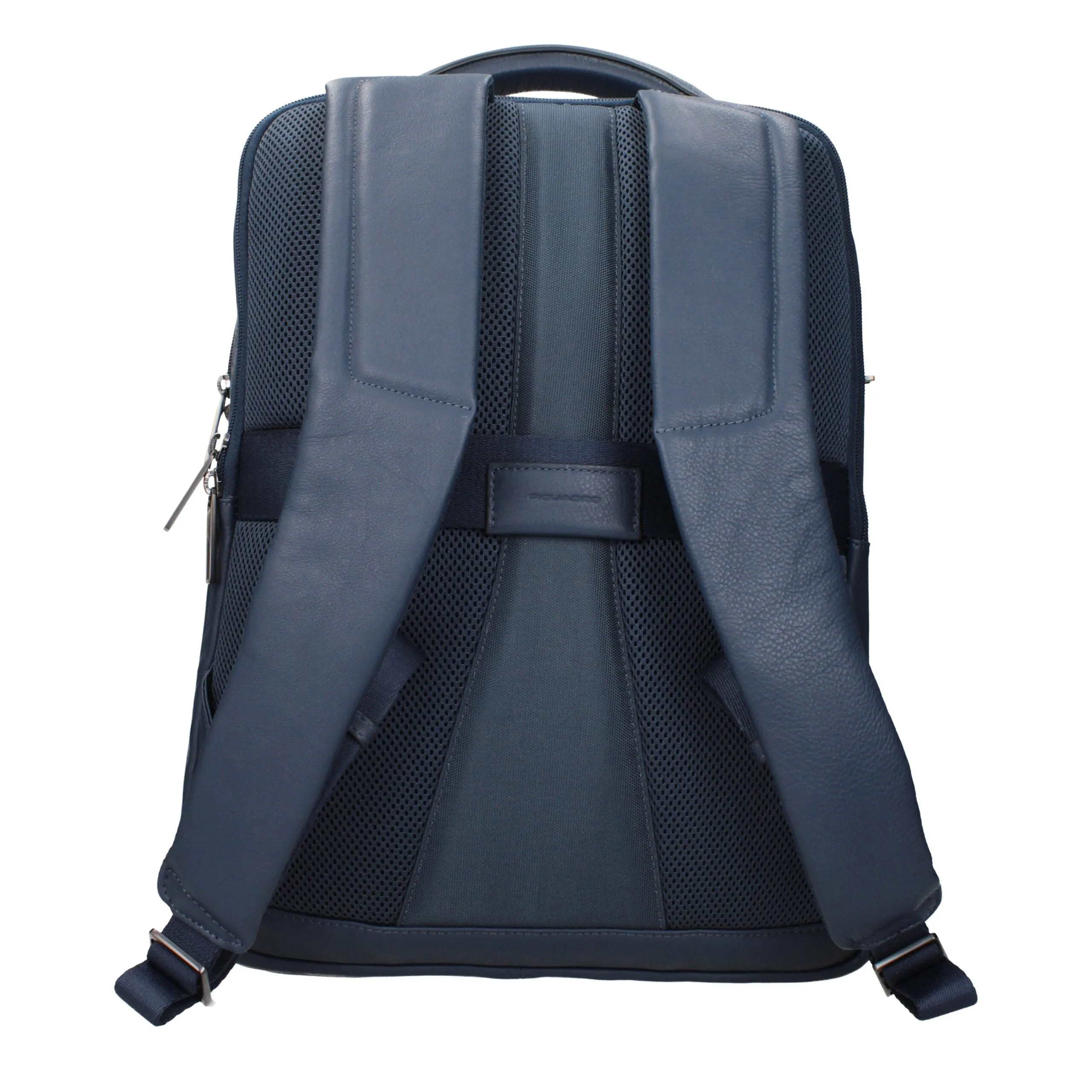 Piquadro Blue Leather Backpack sold by Siebentaschen product image thumbnail 3