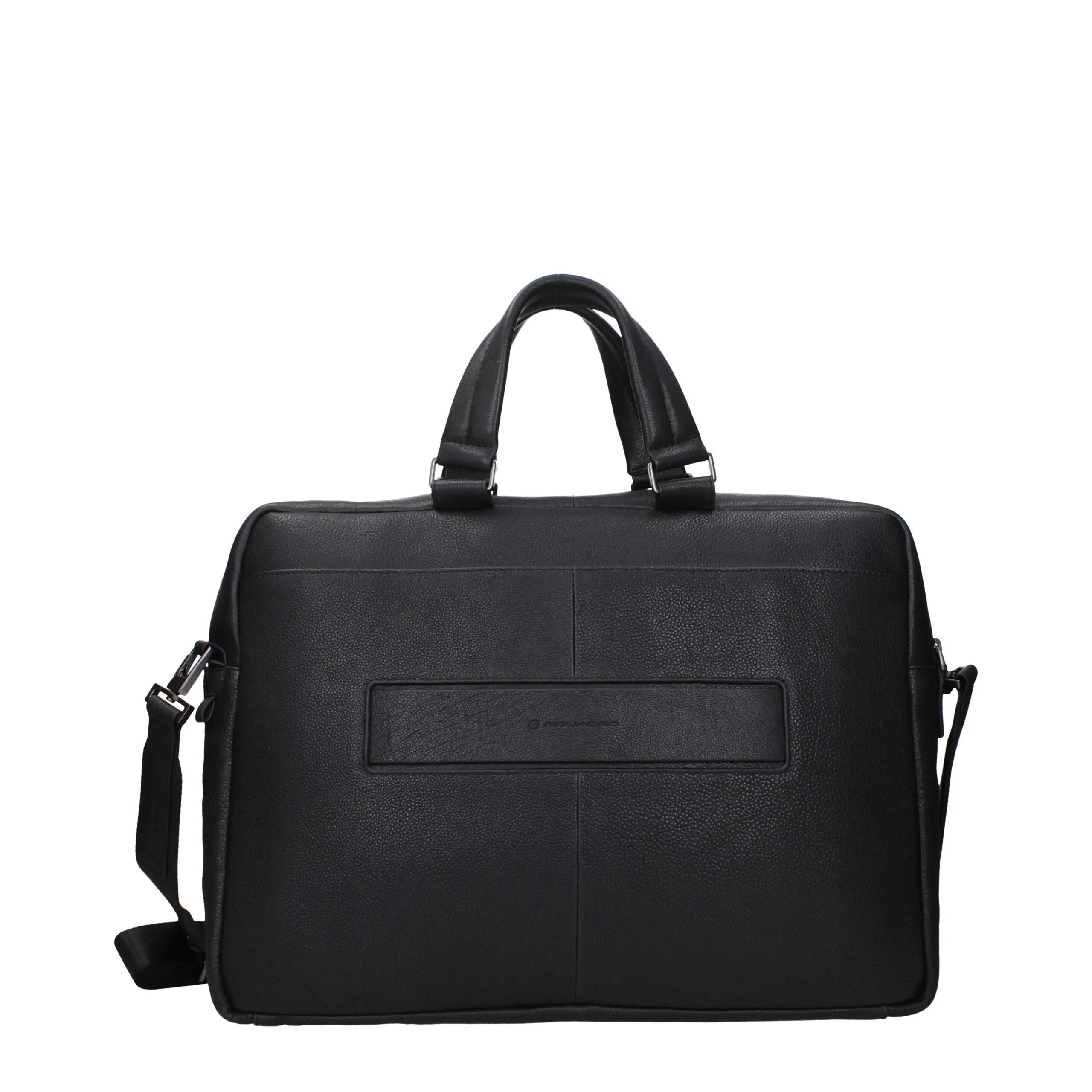 Piquadro Black Leather Business And Laptop Bag sold by Siebentaschen product image thumbnail 3