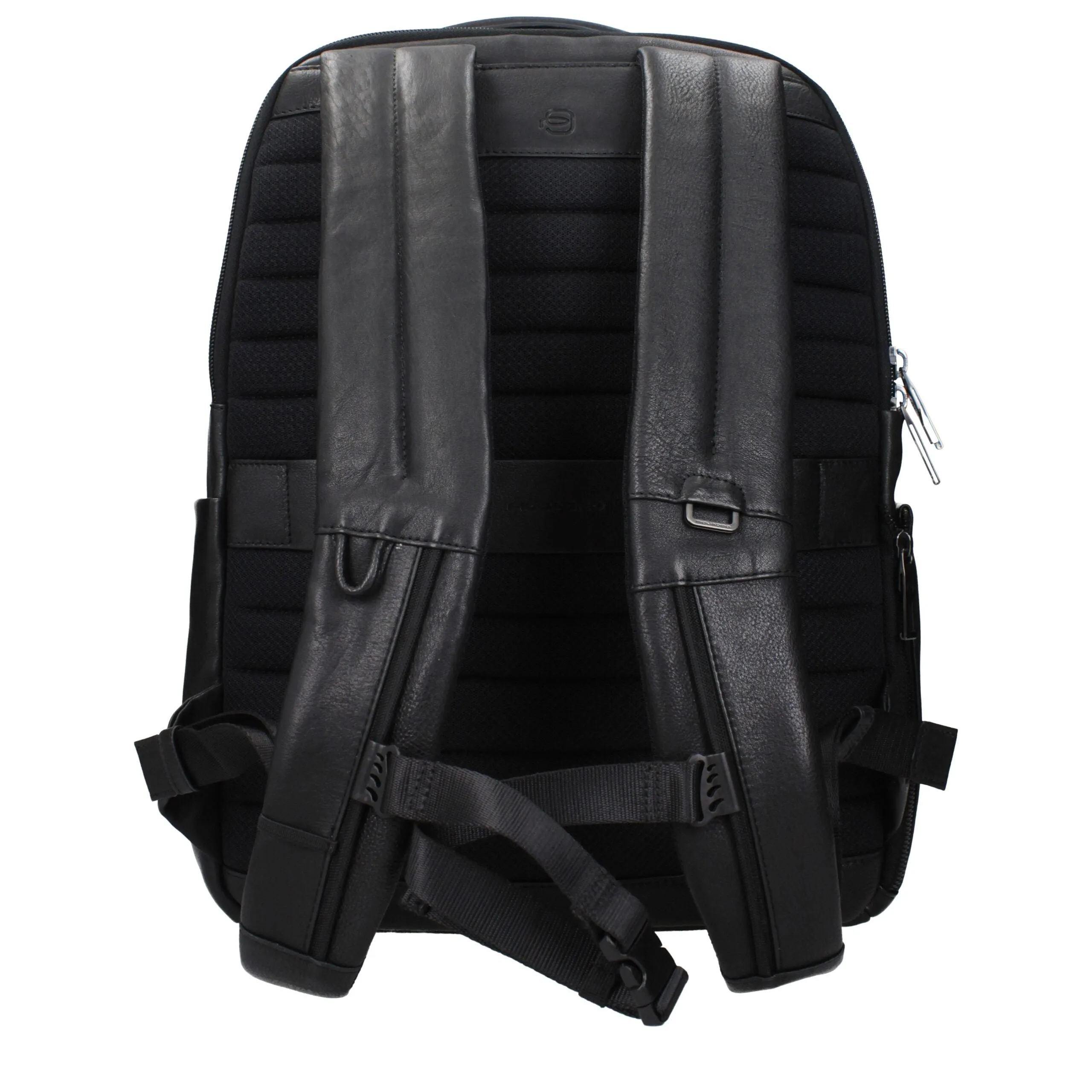 Piquadro Black Leather Backpack sold by Siebentaschen product image thumbnail 3