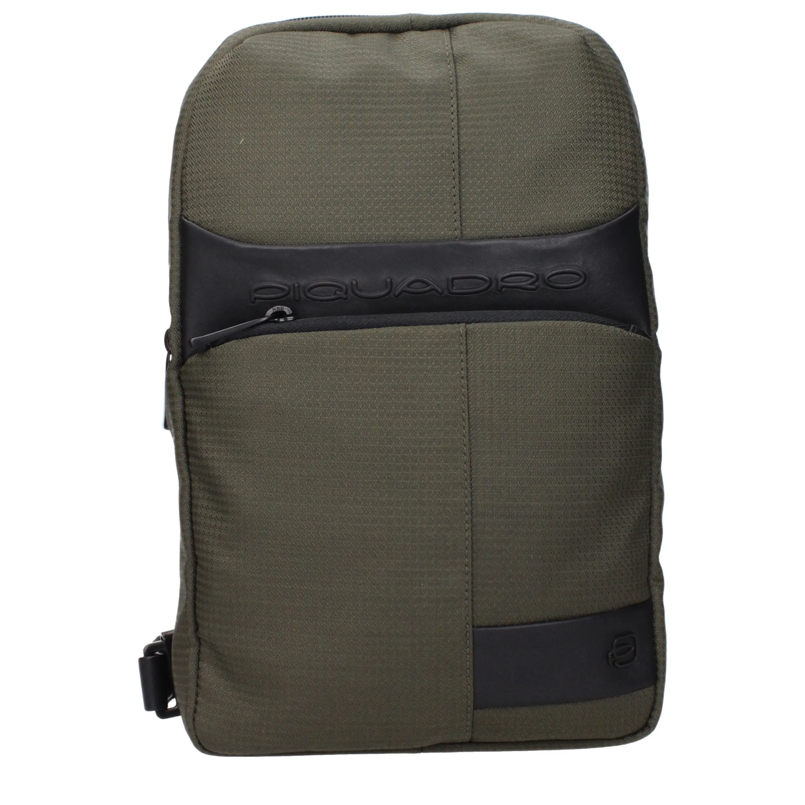 Piquadro Green Fabric Crossbody Bag sold by Siebentaschen