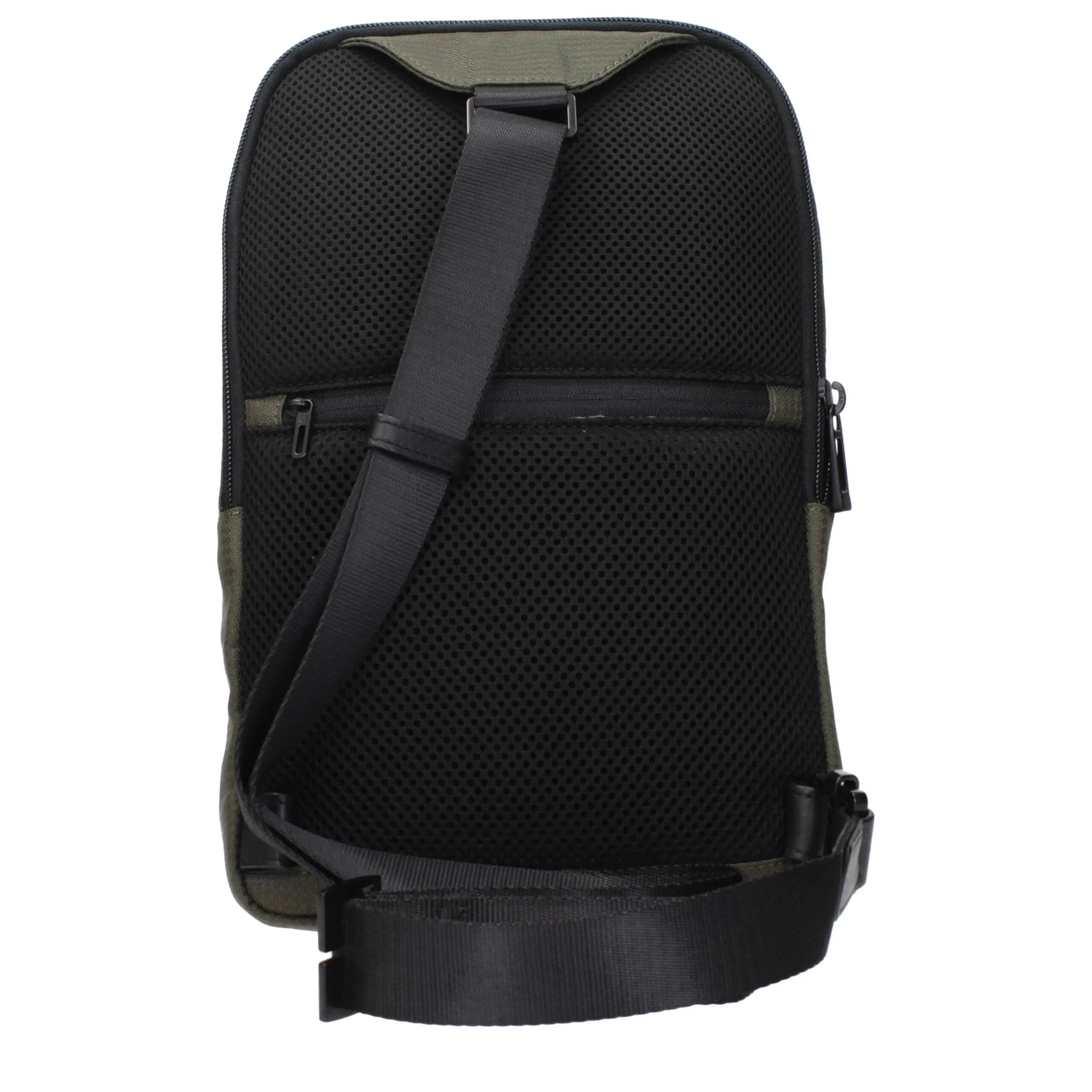 Piquadro Green Fabric Crossbody Bag sold by Siebentaschen product image thumbnail 3