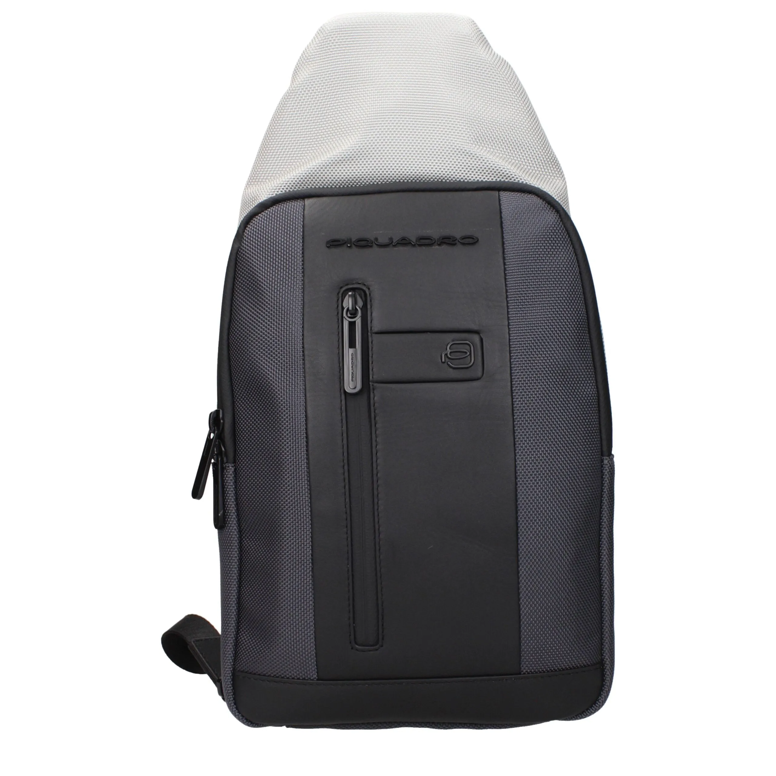 Piquadro Gray Fabric Backpack sold by Siebentaschen