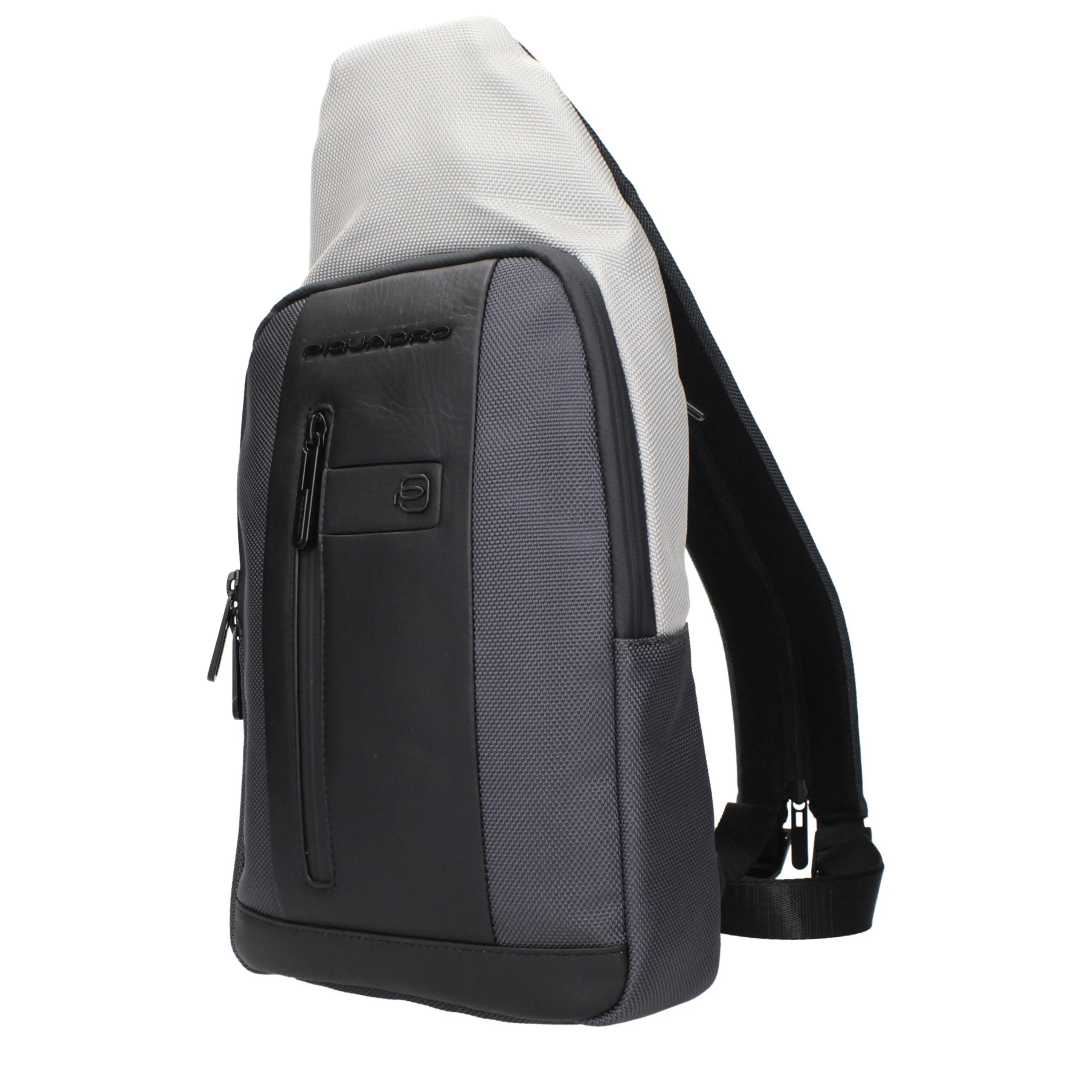 Piquadro Gray Fabric Backpack sold by Siebentaschen product image thumbnail 2