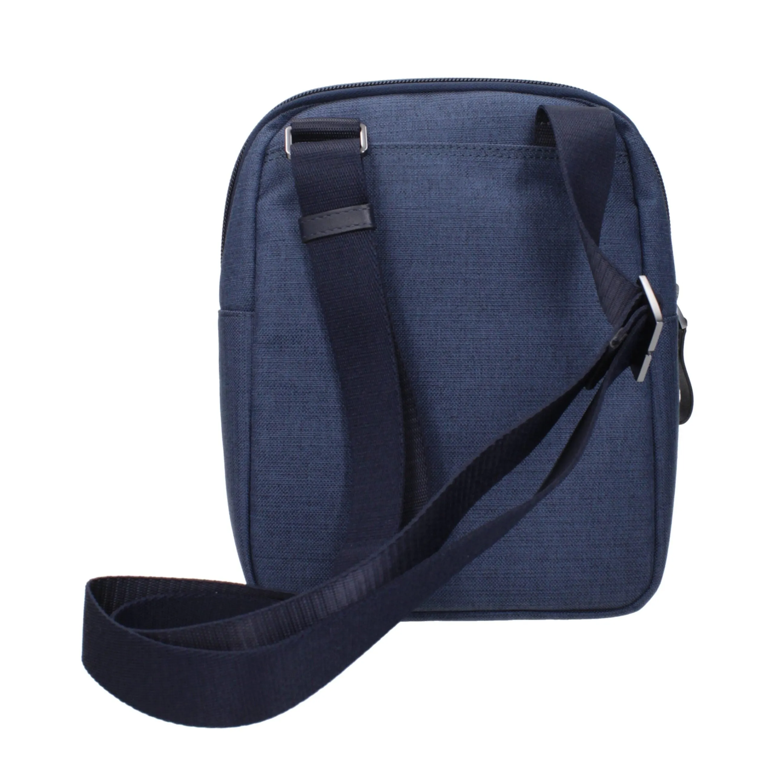 Piquadro Blue Fabric Crossbody Bag sold by Siebentaschen product image thumbnail 3