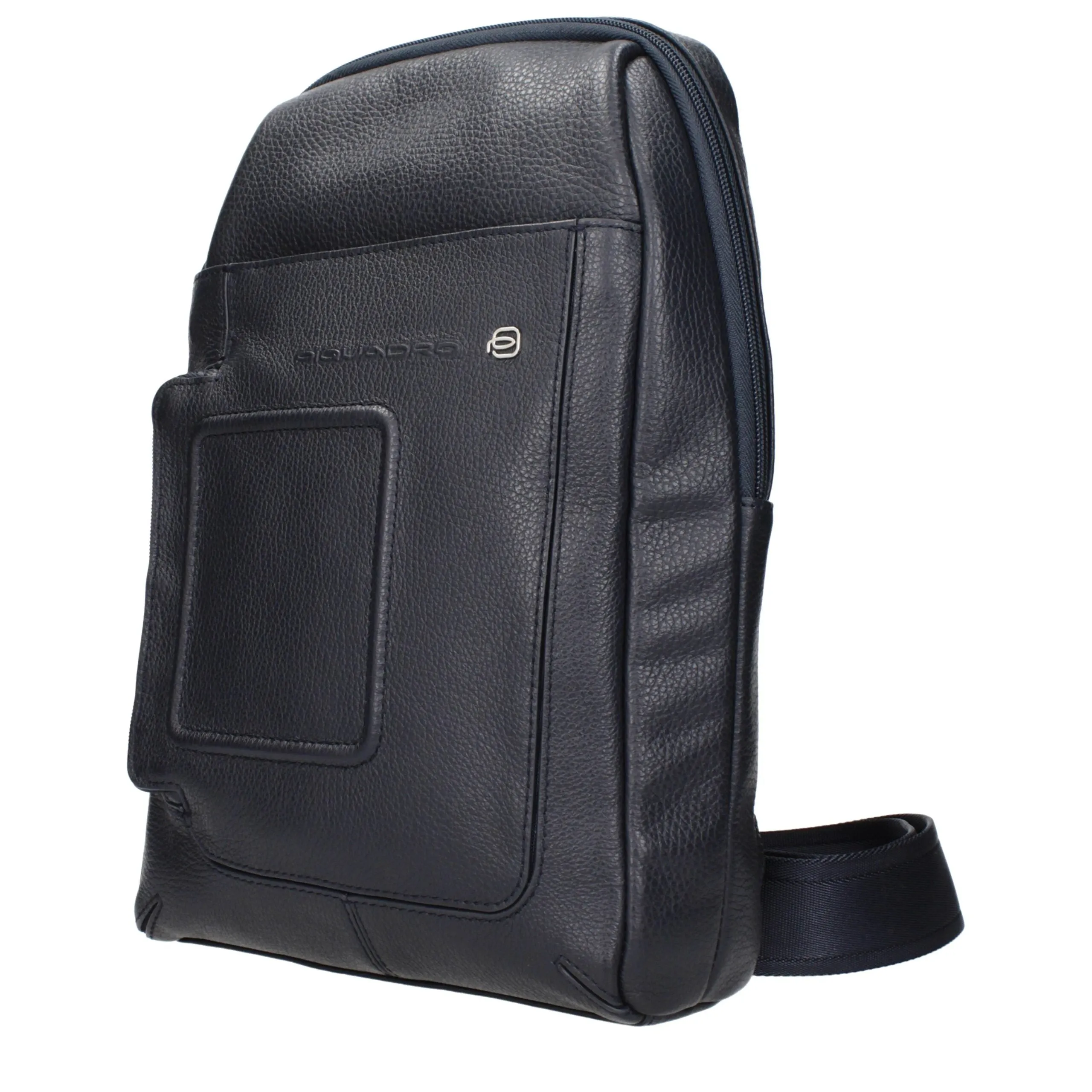 Piquadro Blue Leather Crossbody Bag sold by Siebentaschen product image thumbnail 2