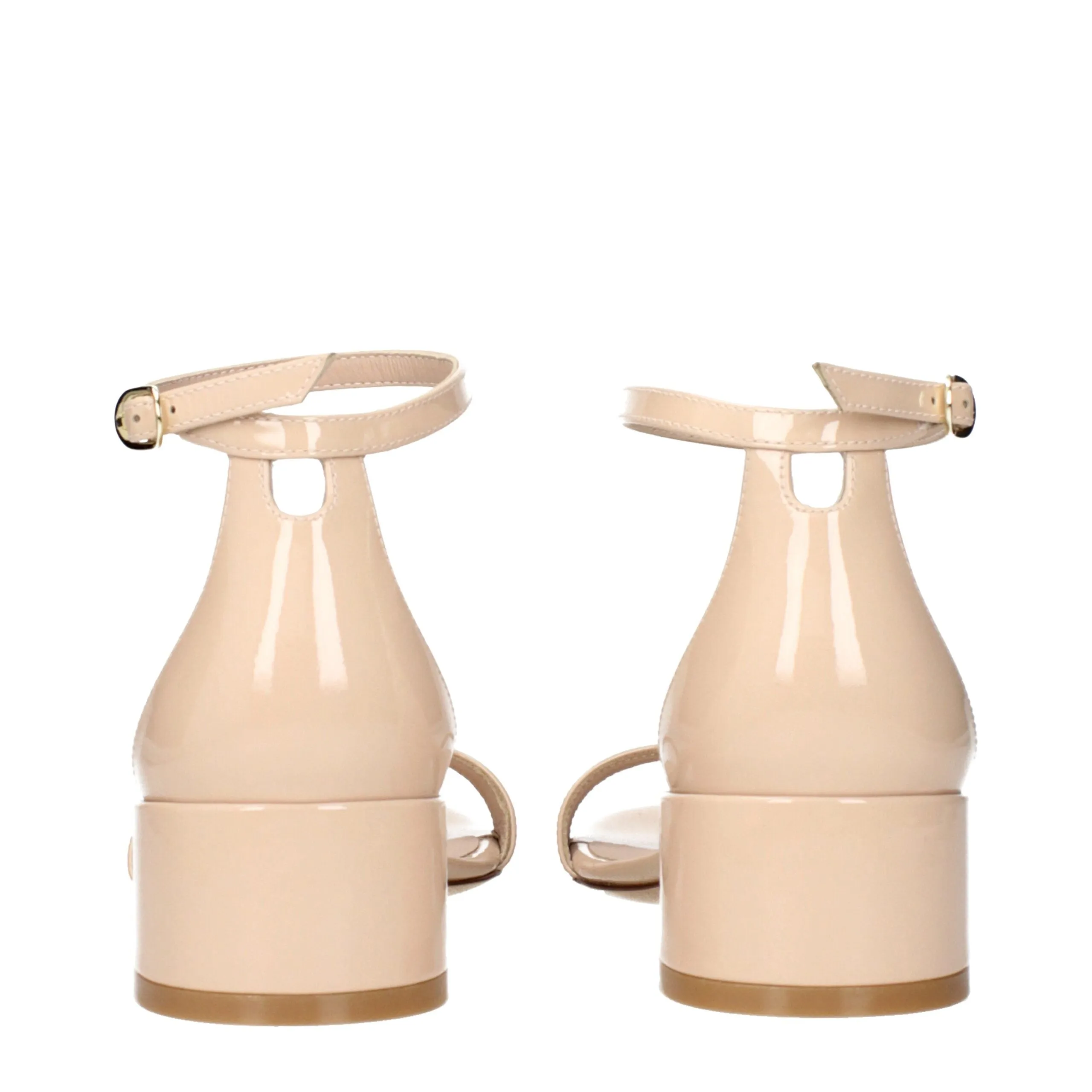 Stuart Weitzman Beige Leather Sandals sold by Siebentaschen product image thumbnail 5