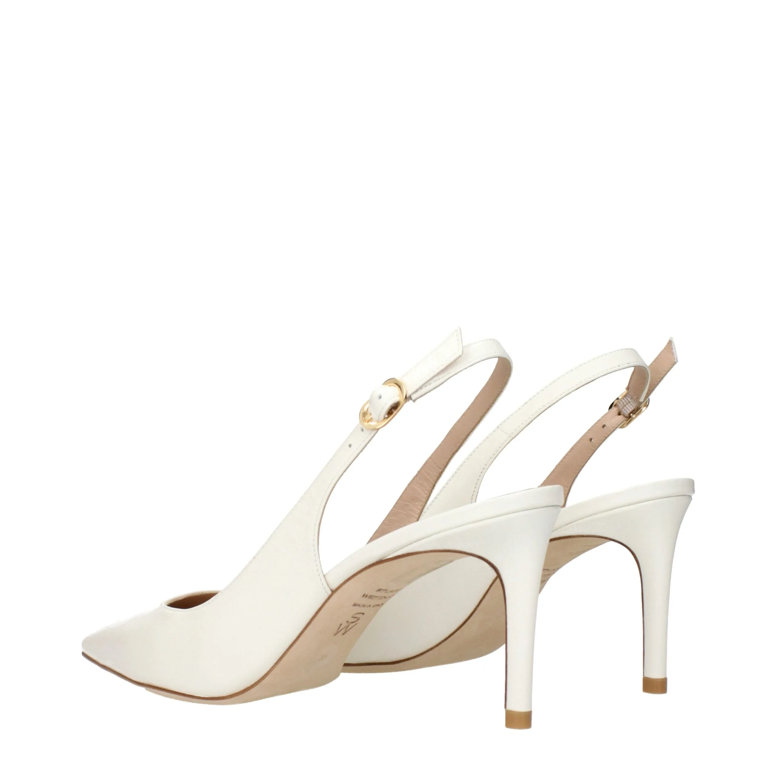 Stuart Weitzman Beige Leather Pumps sold by Siebentaschen product image thumbnail 4
