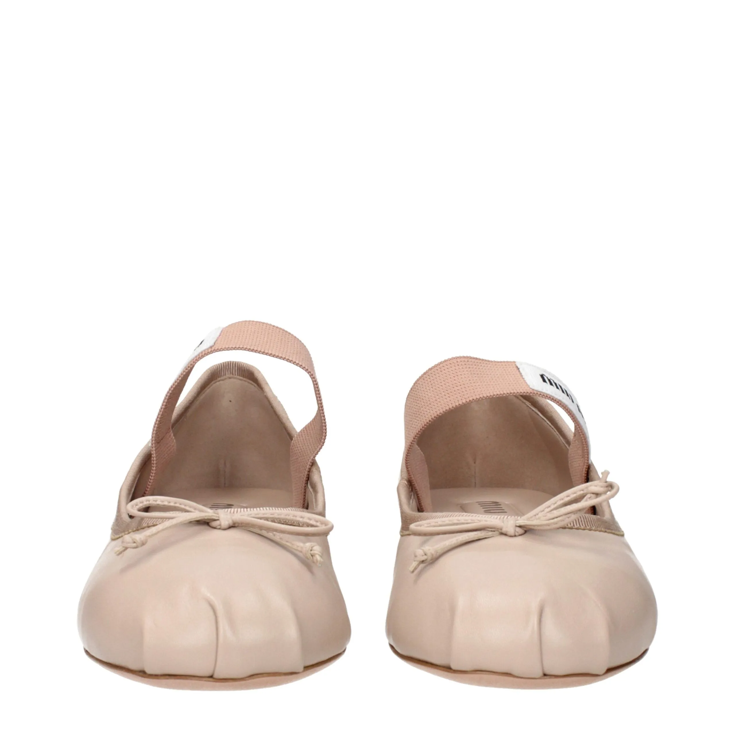 Miu Miu Pink Leather Ballet Flats sold by Siebentaschen product image thumbnail 3