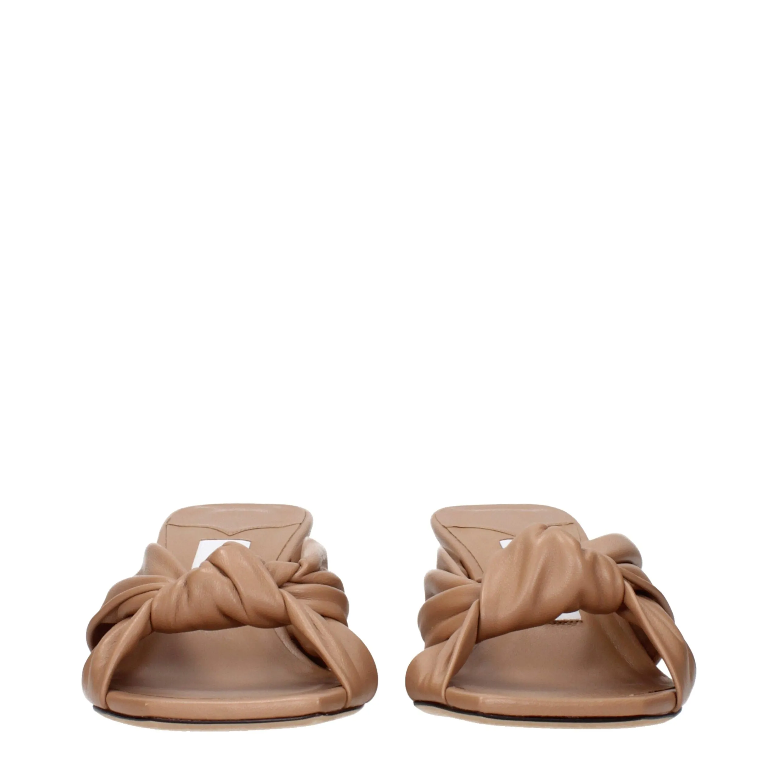 Jimmy Choo Beige Leather Sandals sold by Siebentaschen product image thumbnail 3