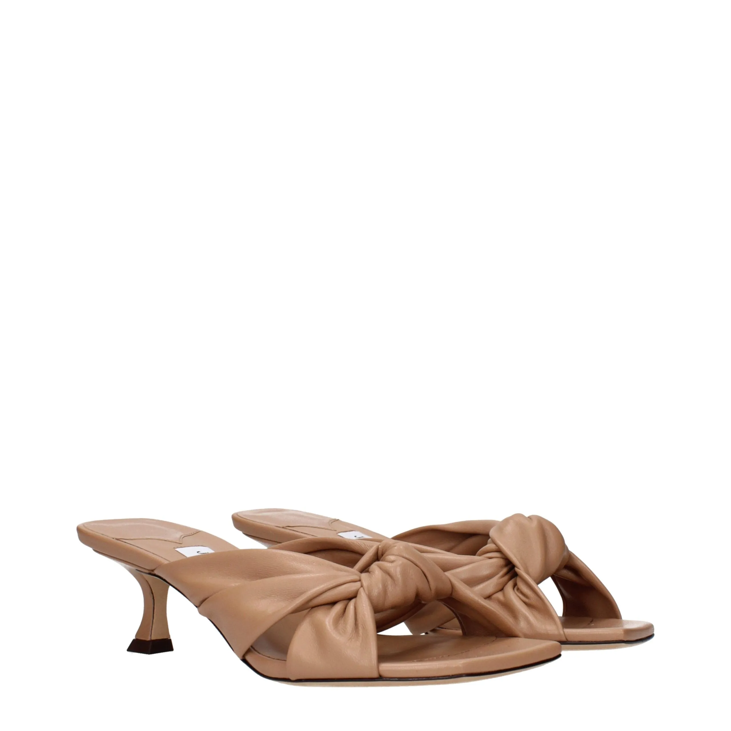Jimmy Choo Beige Leather Sandals sold by Siebentaschen product image thumbnail 2