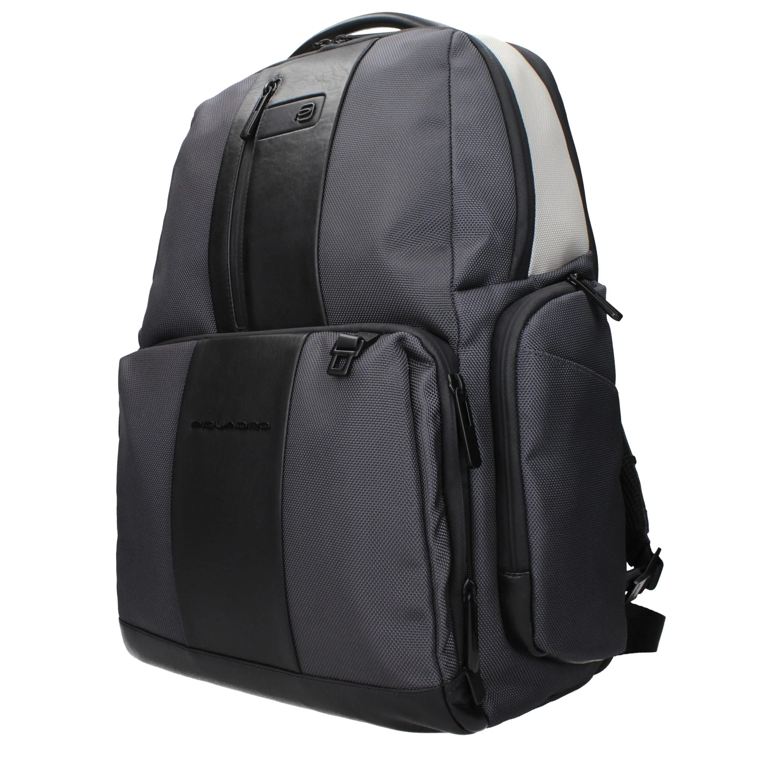Piquadro Gray Nylon Backpack sold by Siebentaschen product image thumbnail 2